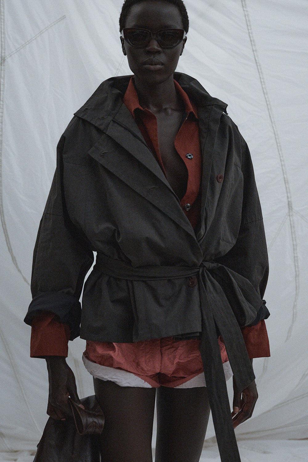 Rachel Comey Clothing Gosland Trench Garnet