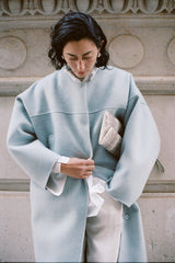 Rachel Comey Clothing Glint Coat Light Blue