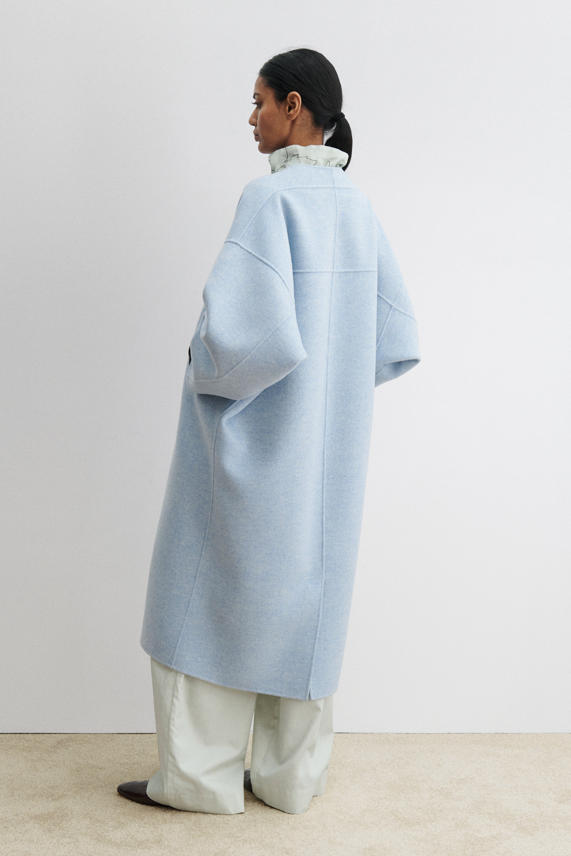 Rachel Comey Clothing Glint Coat Light Blue