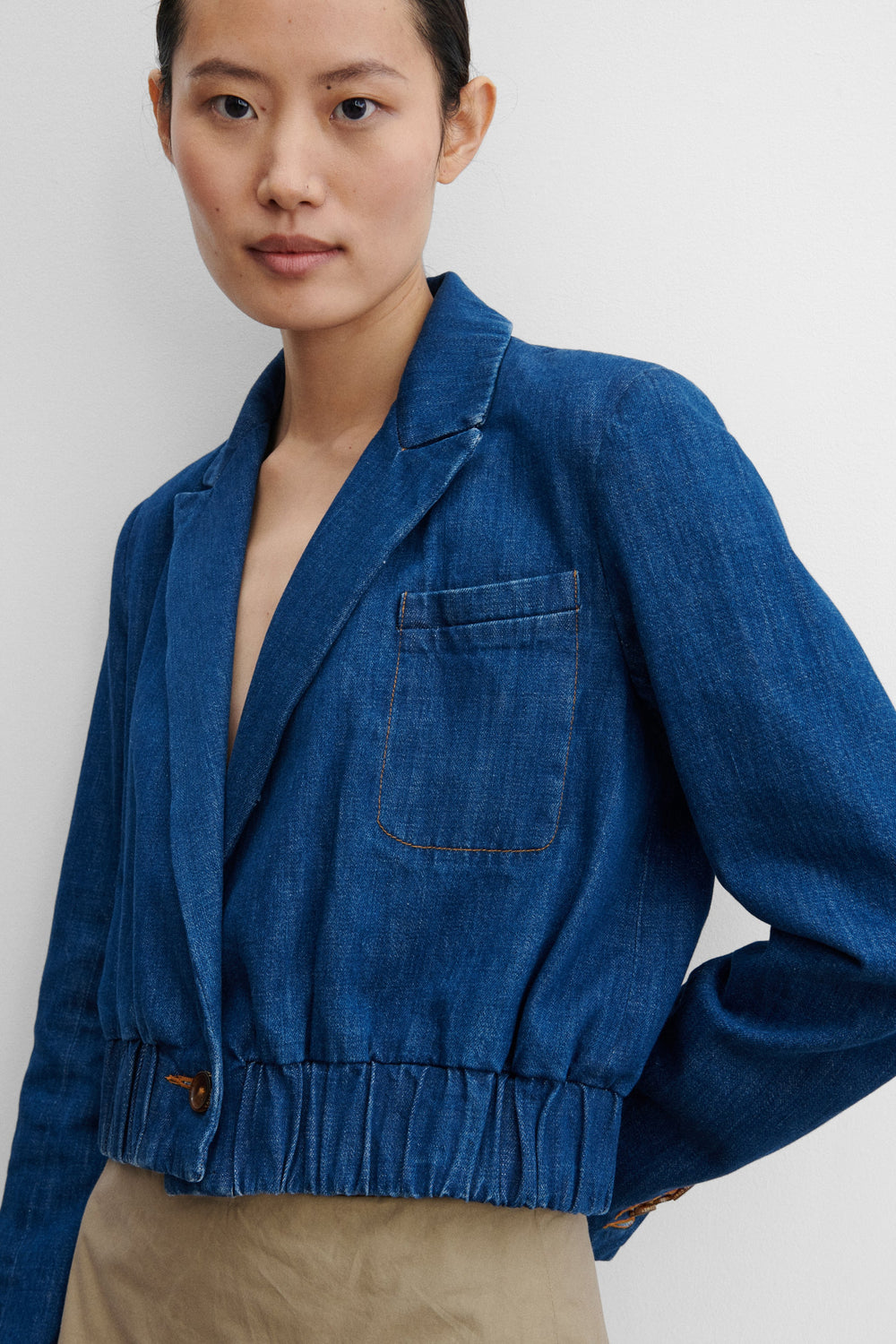 Rachel Comey Clothing|Denim Grain Jacket Indigo