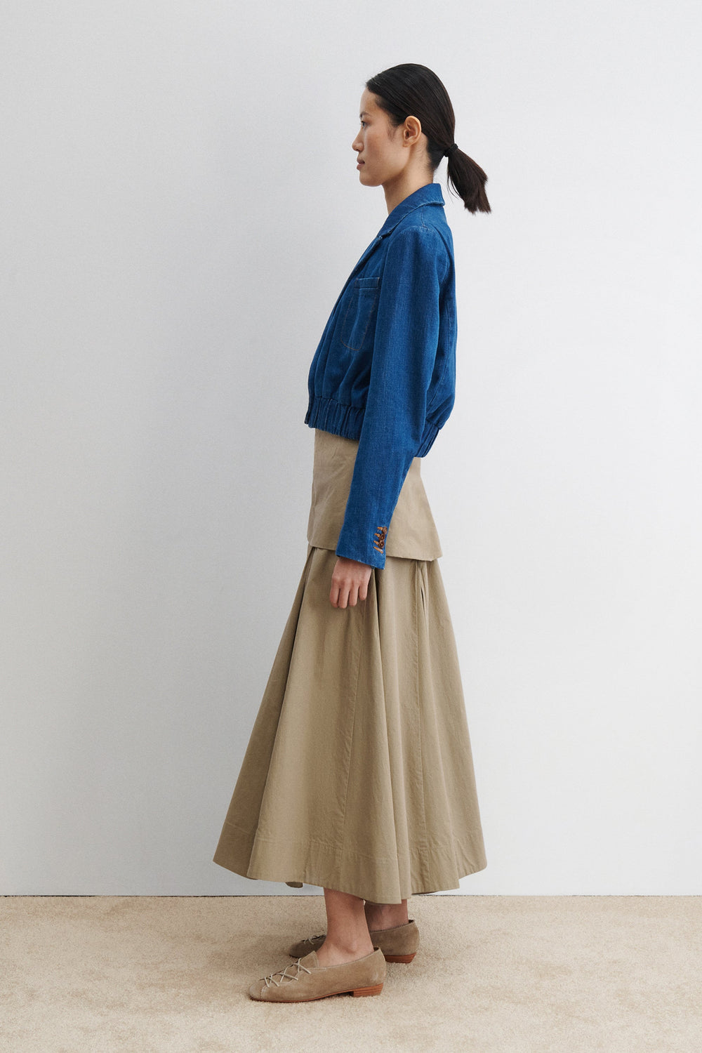 Rachel Comey Clothing|Denim Grain Jacket Indigo