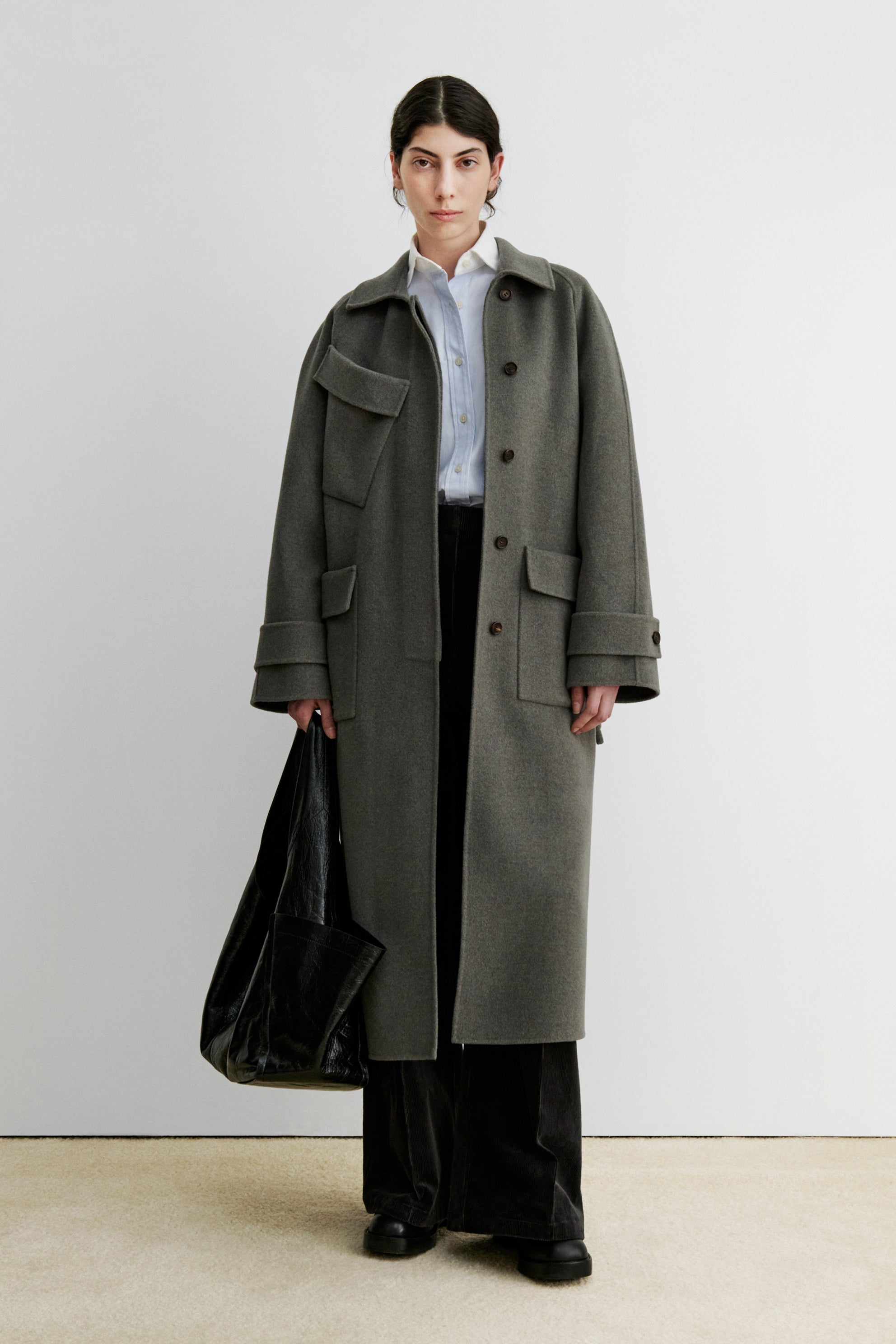 Rachel Comey Clothing Alves Trench Brown Melange