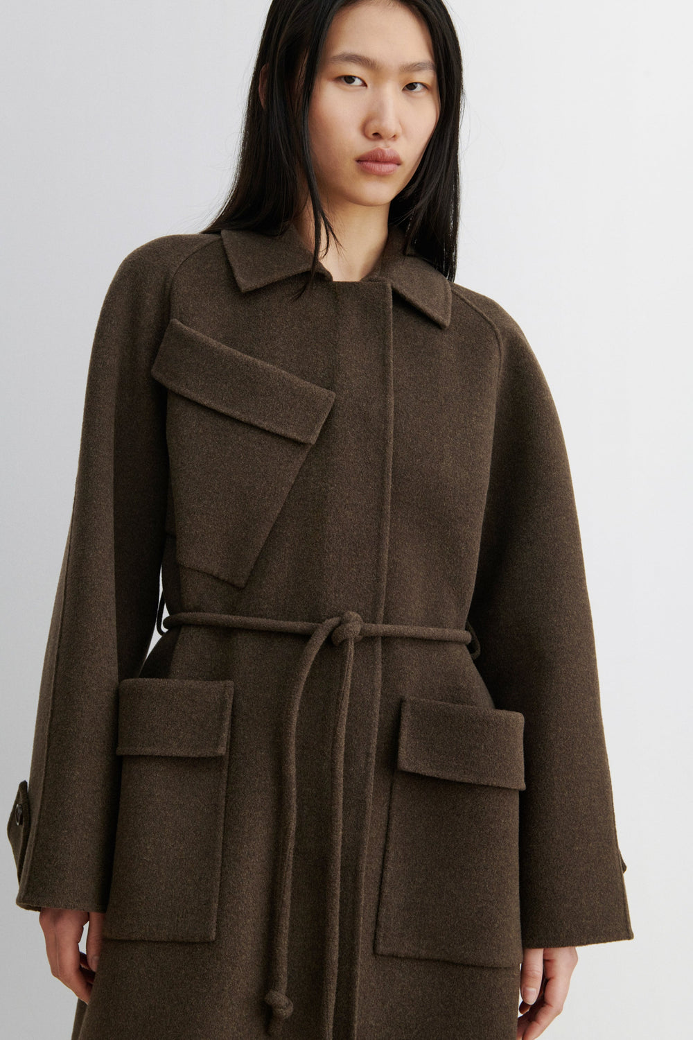 Rachel Comey Clothing Alves Trench Brown Melange