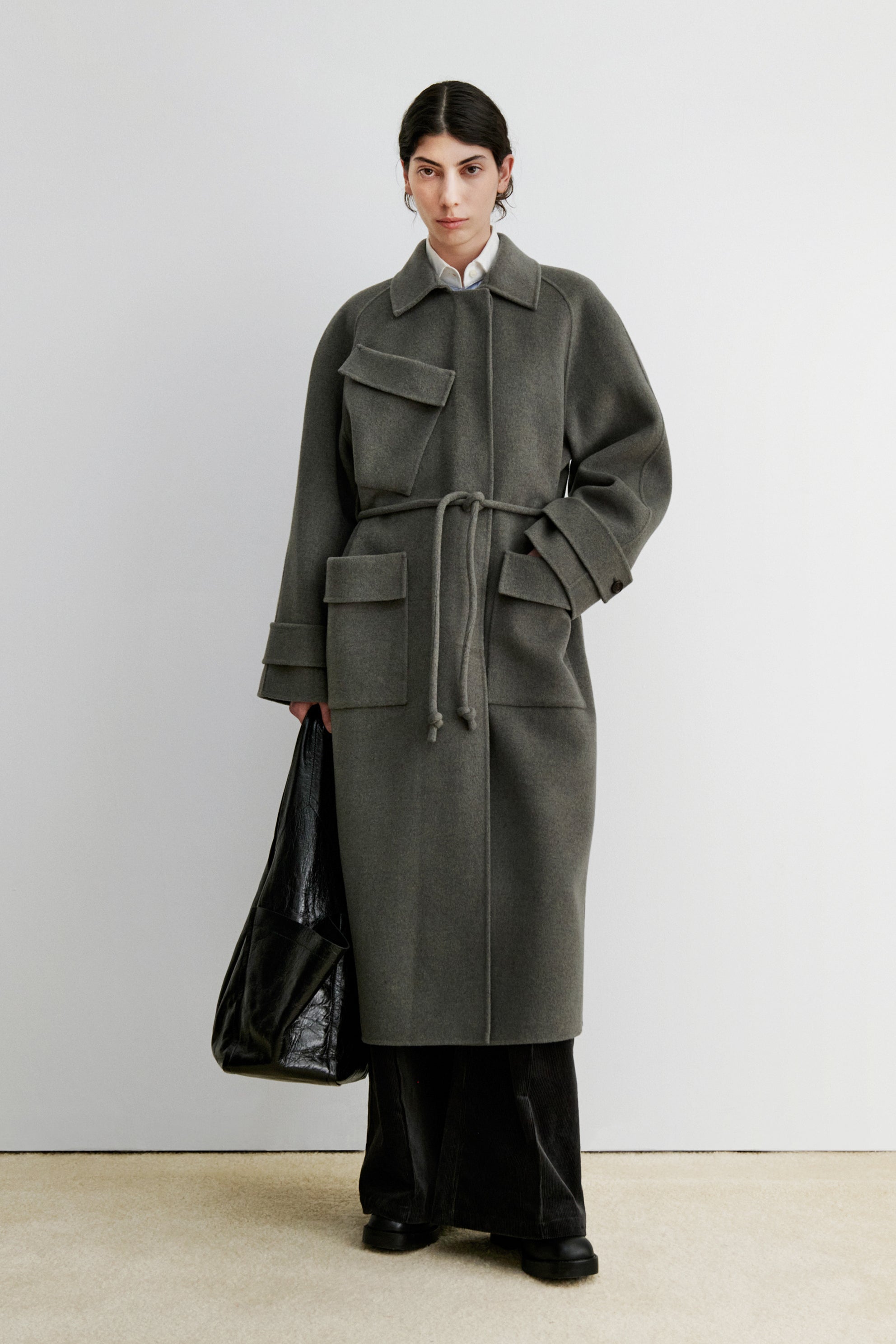 Rachel Comey Clothing Alves Trench Brown Melange