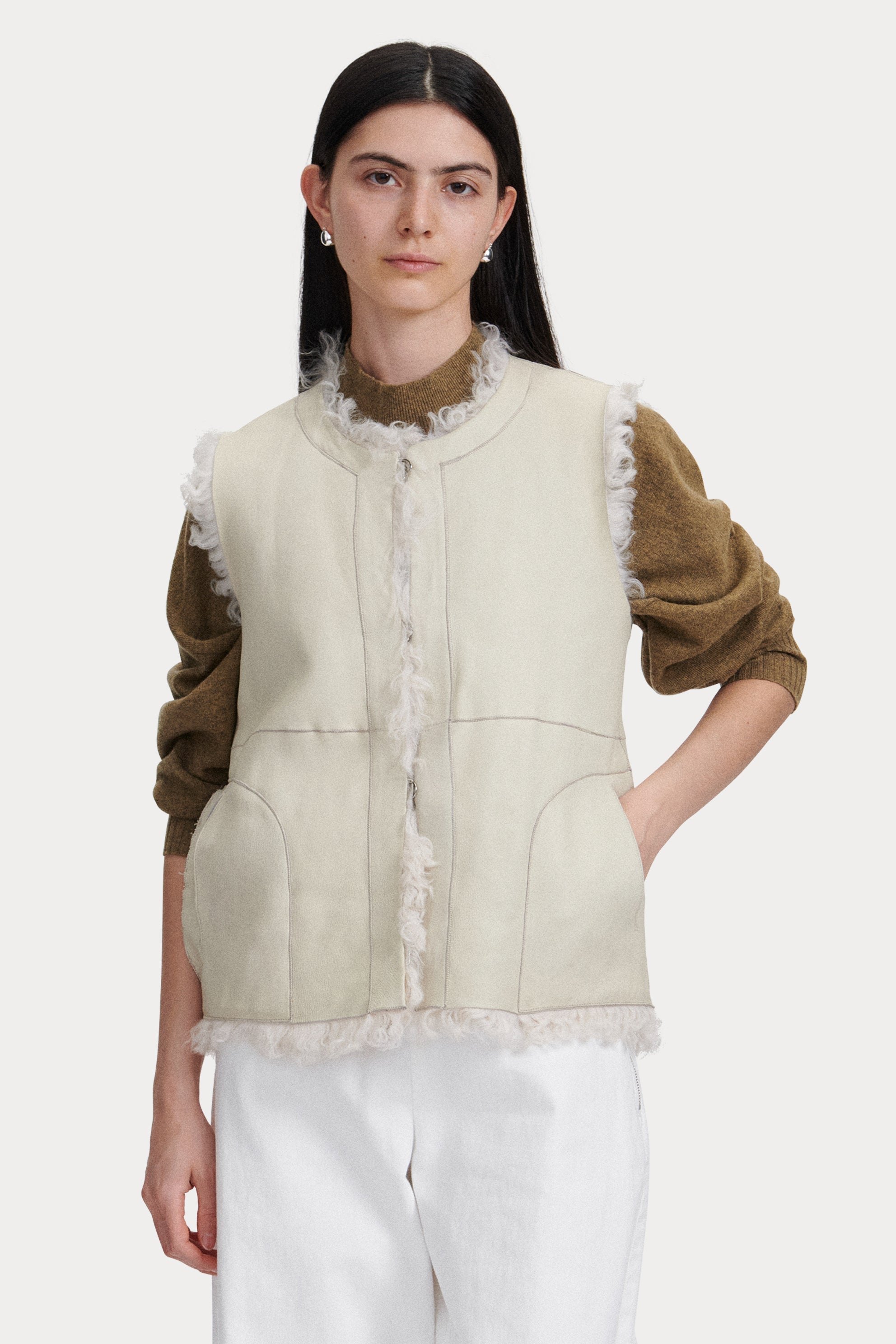 Rachel Comey Clothing Elias Vest Grey