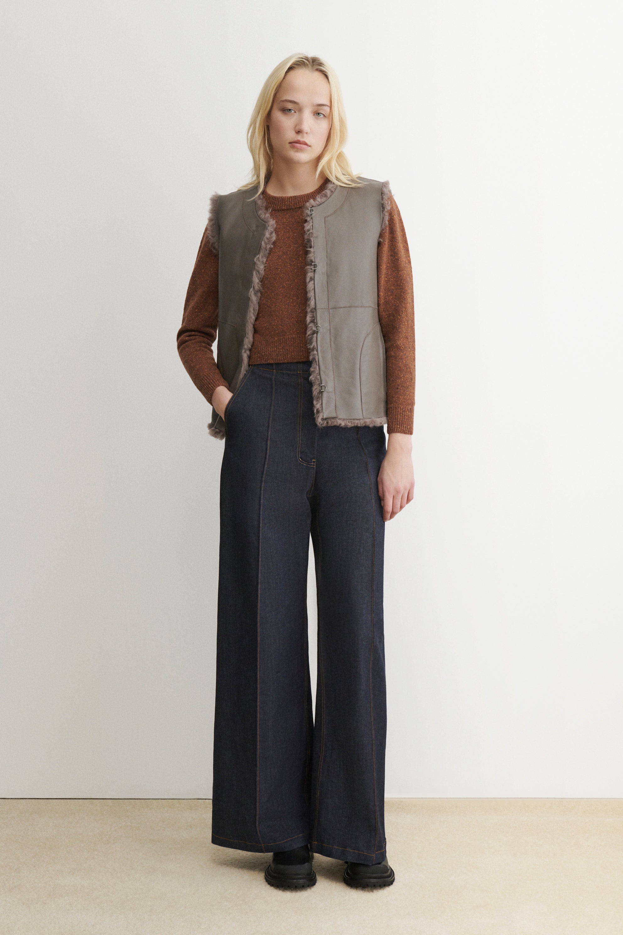 Rachel Comey Clothing Elias Vest Grey