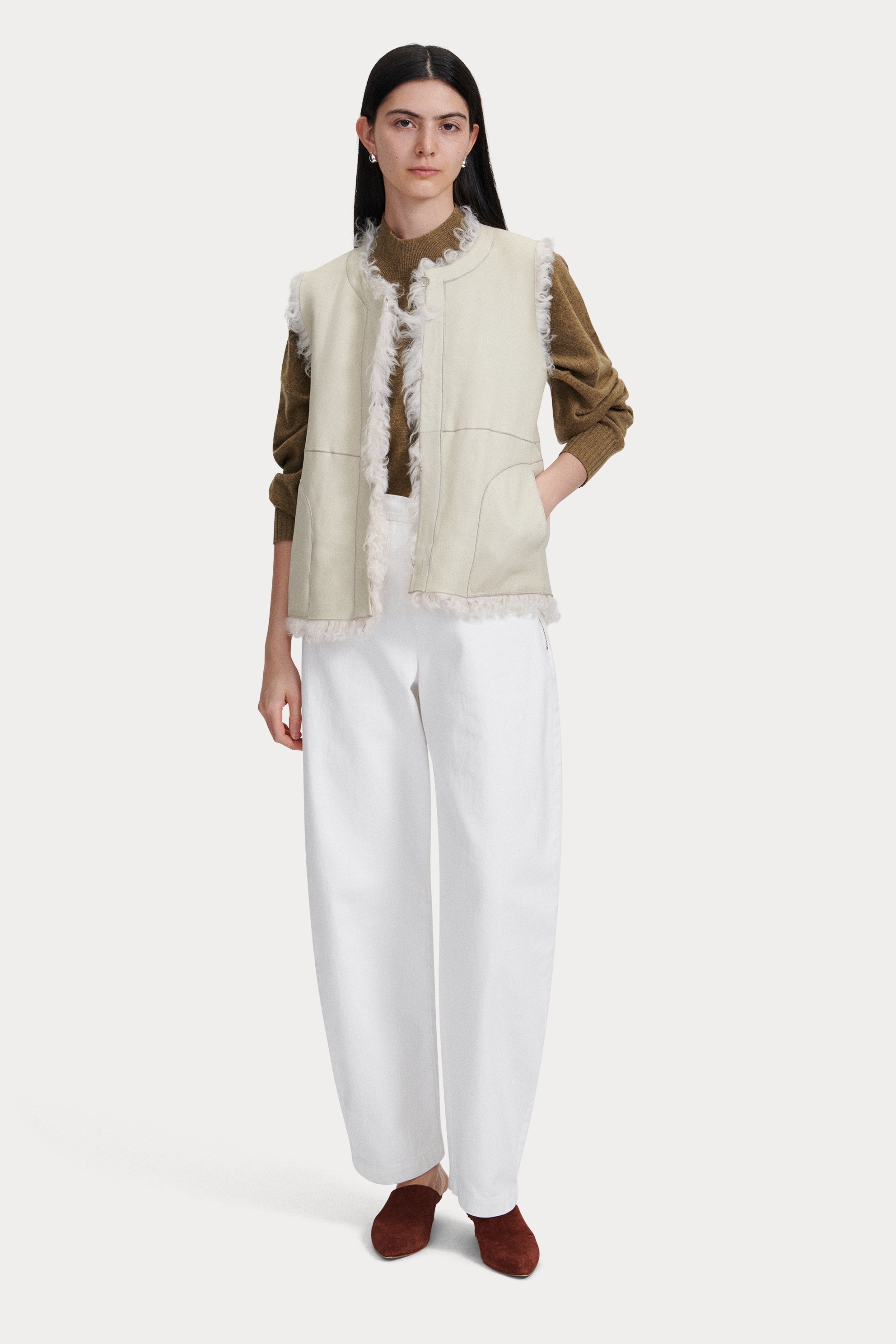 Rachel Comey Clothing Elias Vest Grey