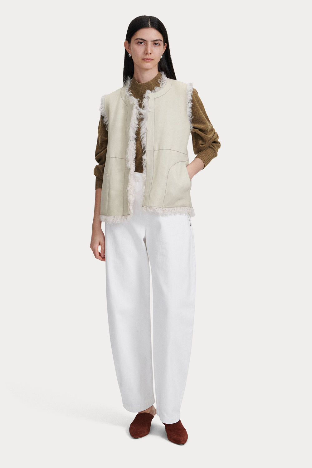 Rachel Comey Clothing Elias Vest Grey