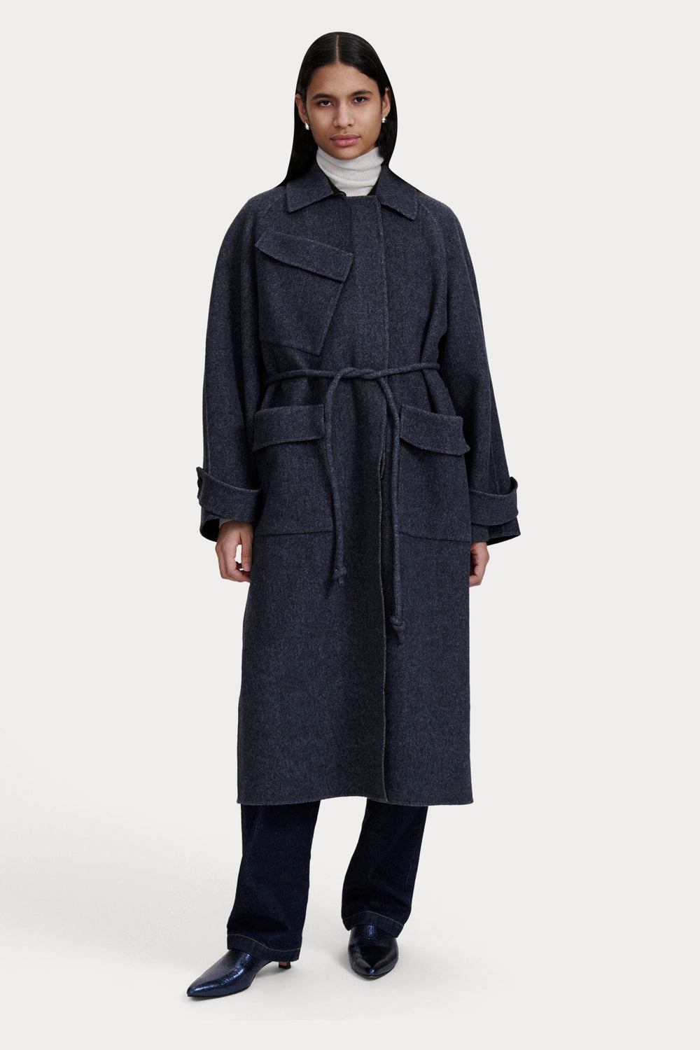 Rachel Comey Clothing Alves Trench Black\/Grey