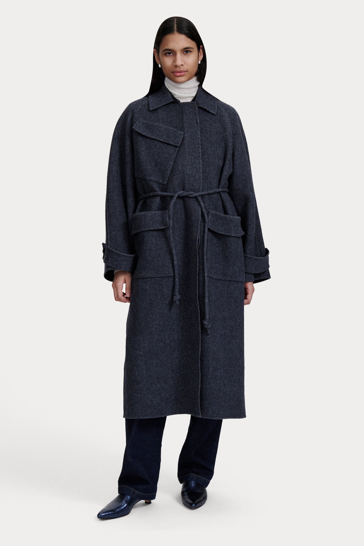 Rachel Comey Clothing Alves Trench Black\/Grey