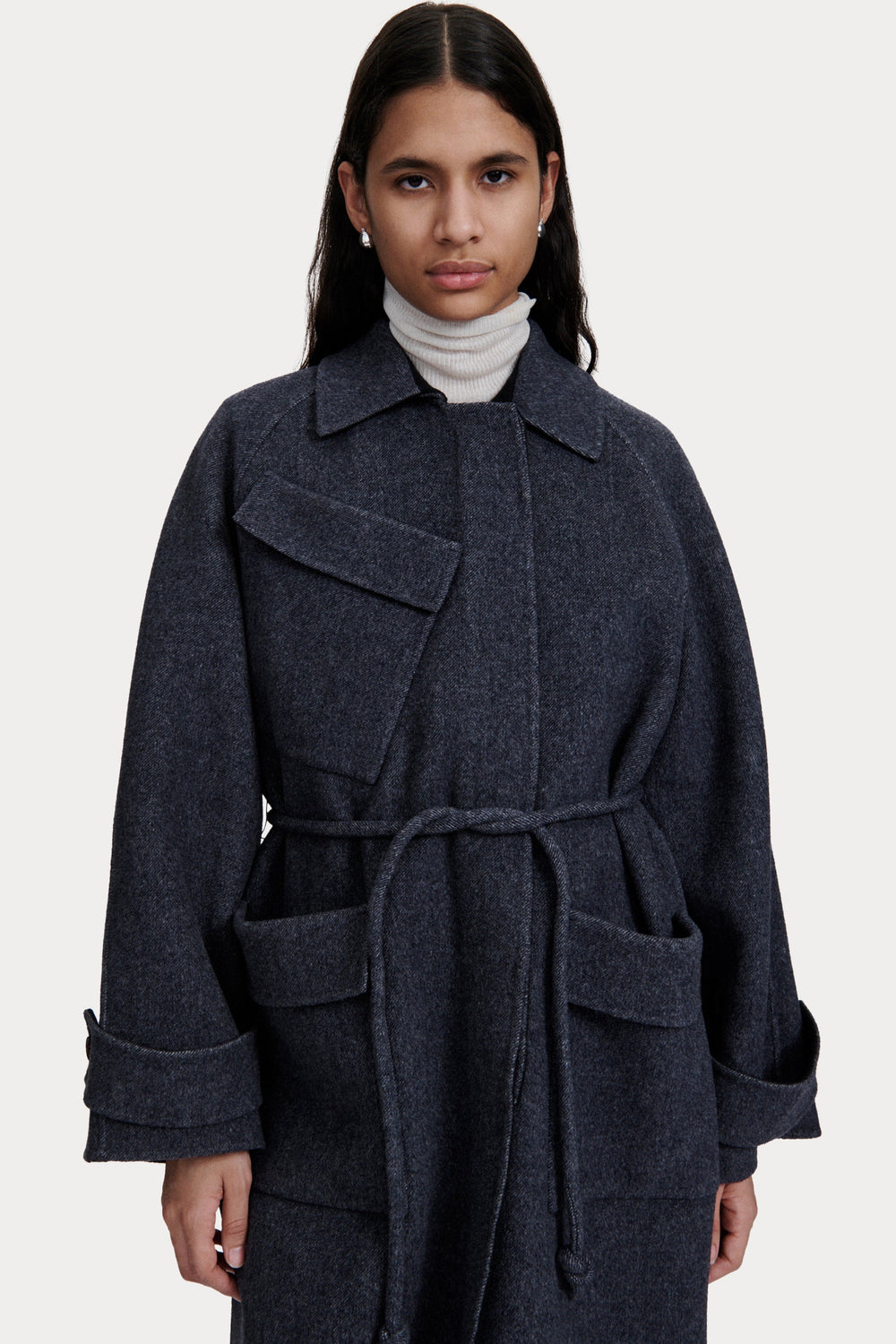 Rachel Comey Clothing Alves Trench Black\/Grey