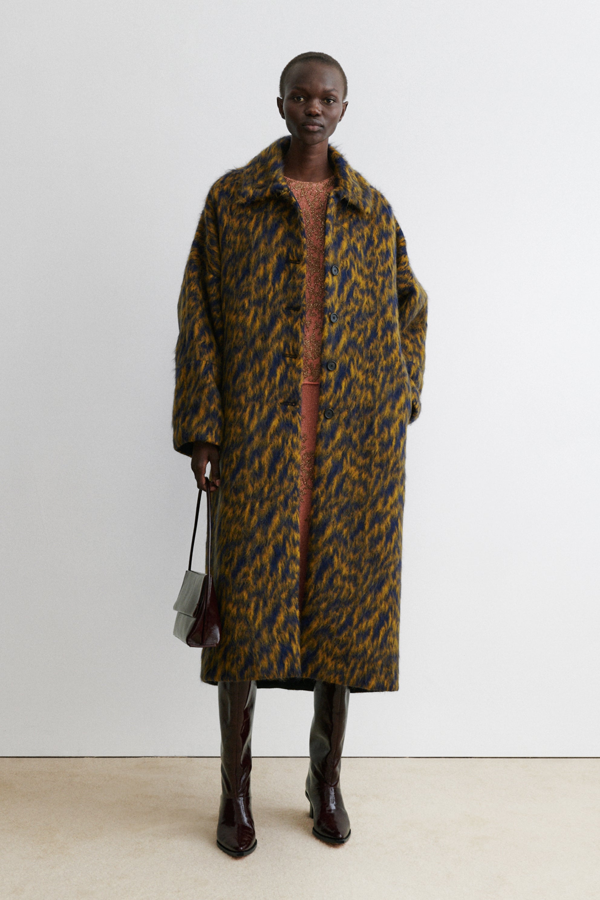Rachel Comey Clothing|Sale Loyle Coat Blue Ochre