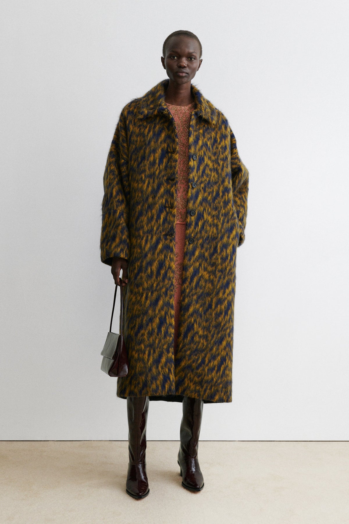 Rachel Comey Clothing|Sale Loyle Coat Blue Ochre
