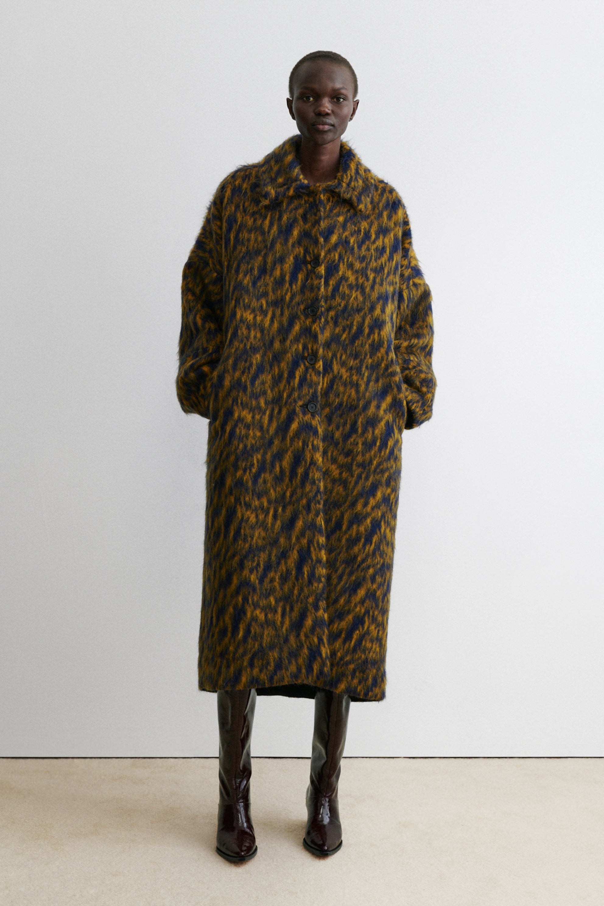 Rachel Comey Clothing|Sale Loyle Coat Blue Ochre