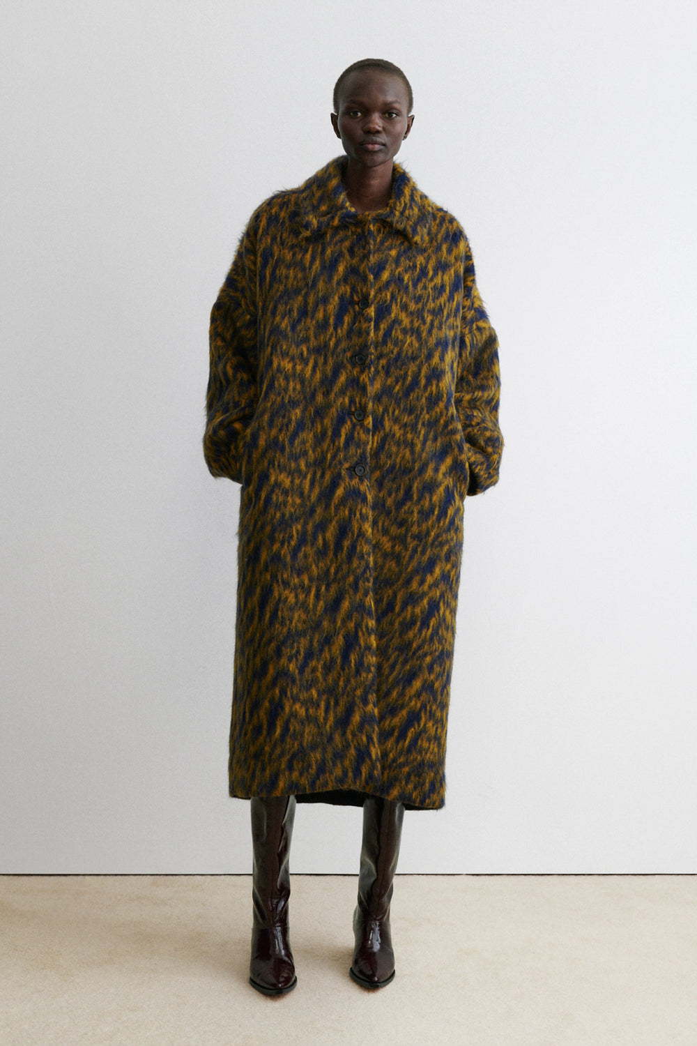 Rachel Comey Clothing|Sale Loyle Coat Blue Ochre