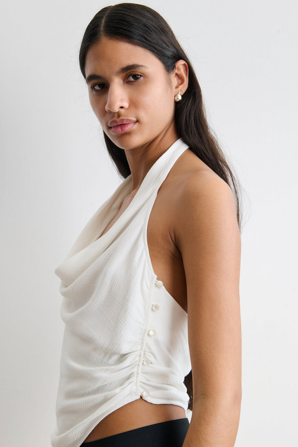 Rachel Comey Clothing Beaulieu Halter Top Off White