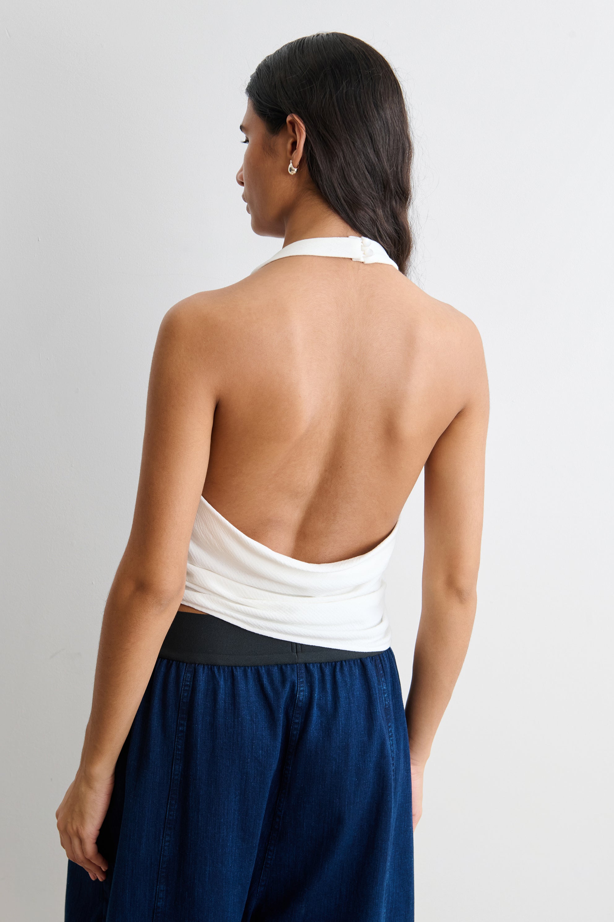 Rachel Comey Clothing Beaulieu Halter Top Off White