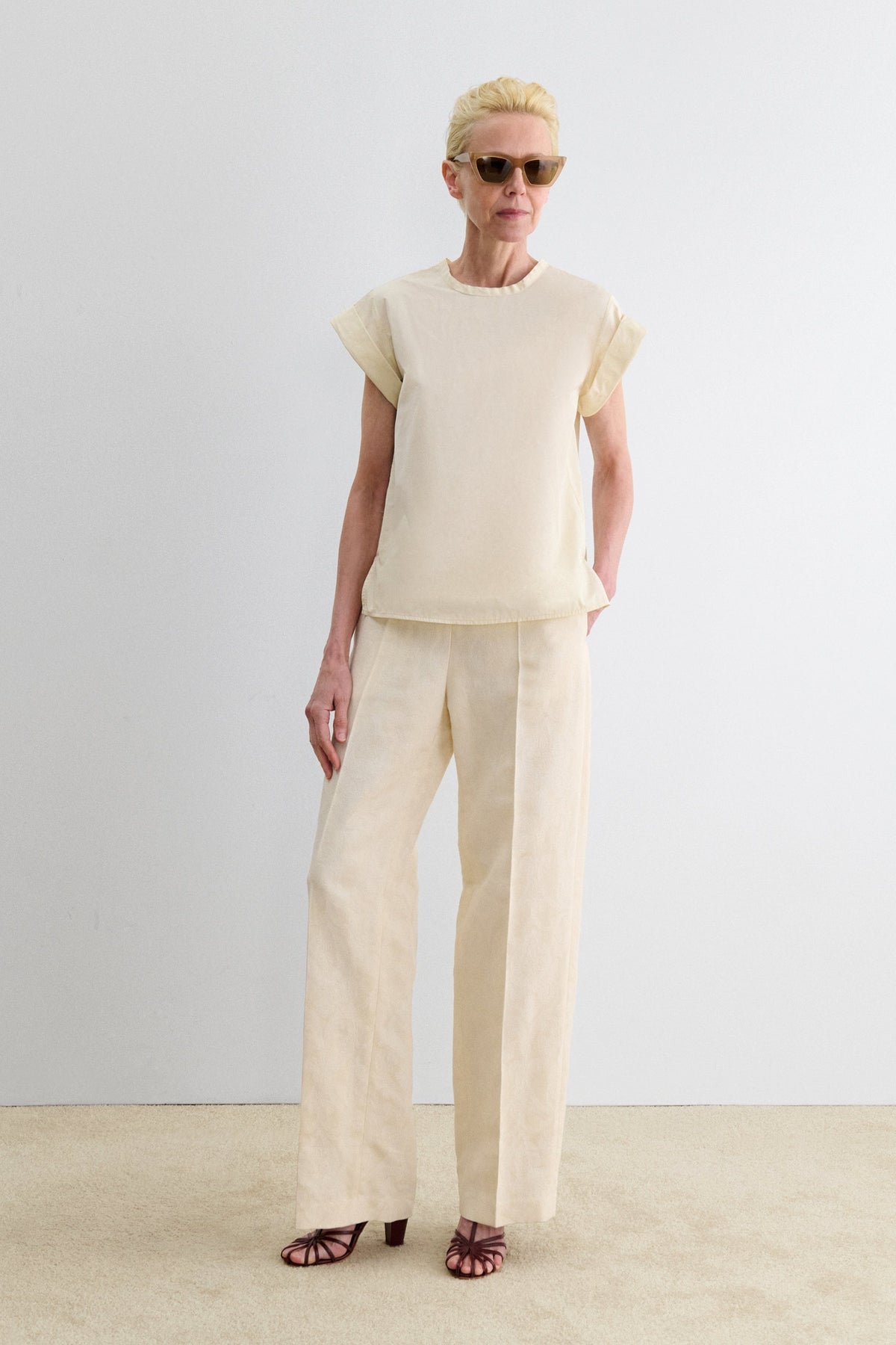 Rachel Comey Clothing Lynx Top Cream