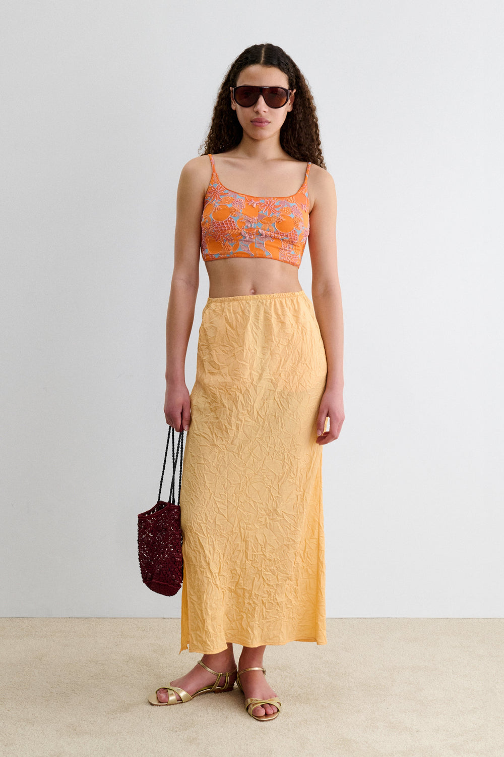 Rachel Comey Clothing|Accessories Labora Top Orange
