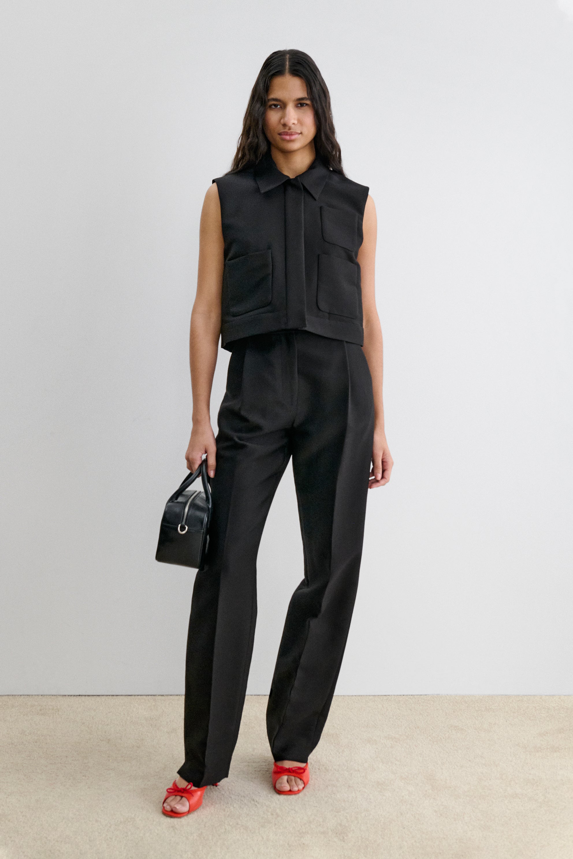 Rachel Comey Clothing|Accessories Hanley Vest Sky Blue