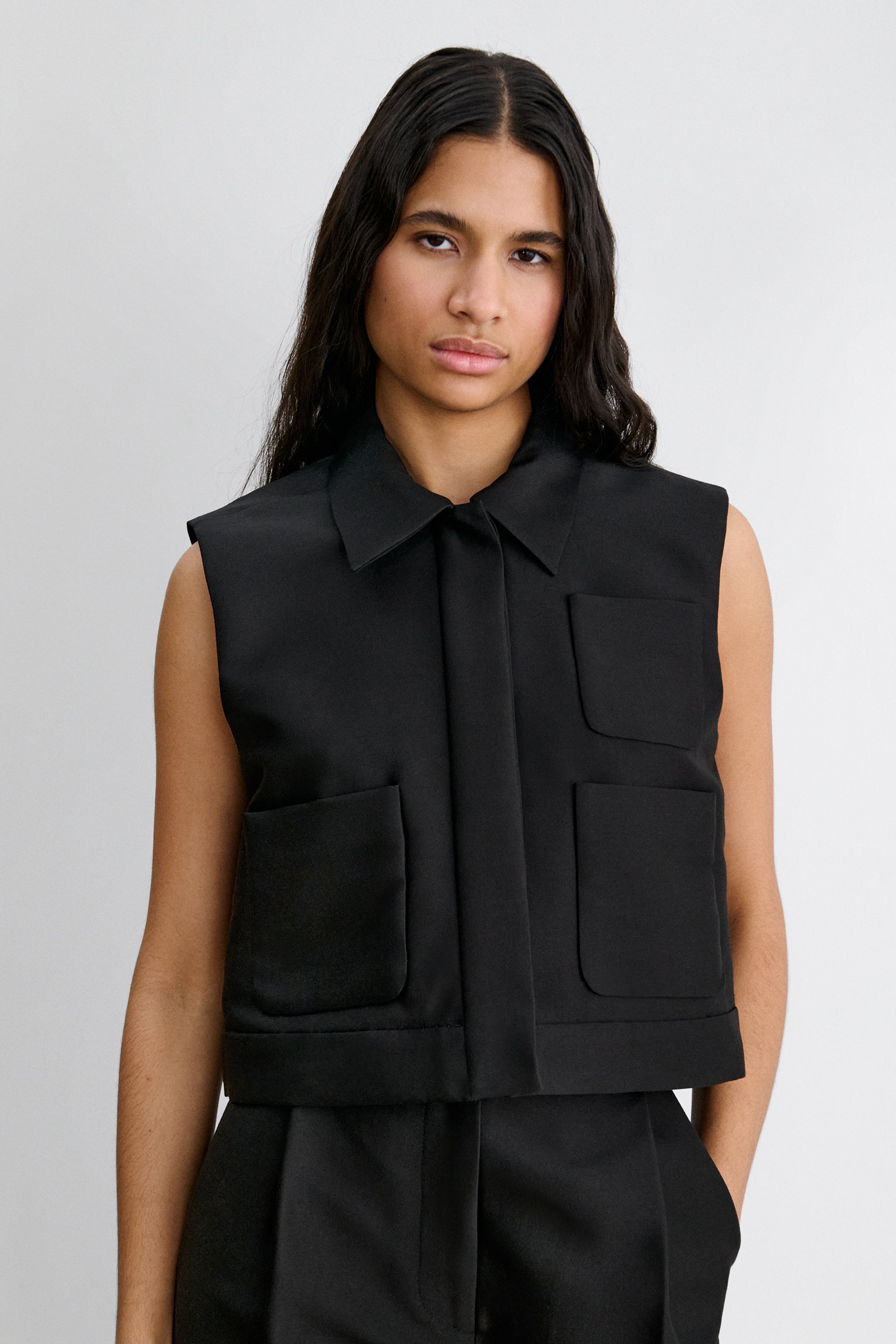 Rachel Comey Clothing|Accessories Hanley Vest Sky Blue