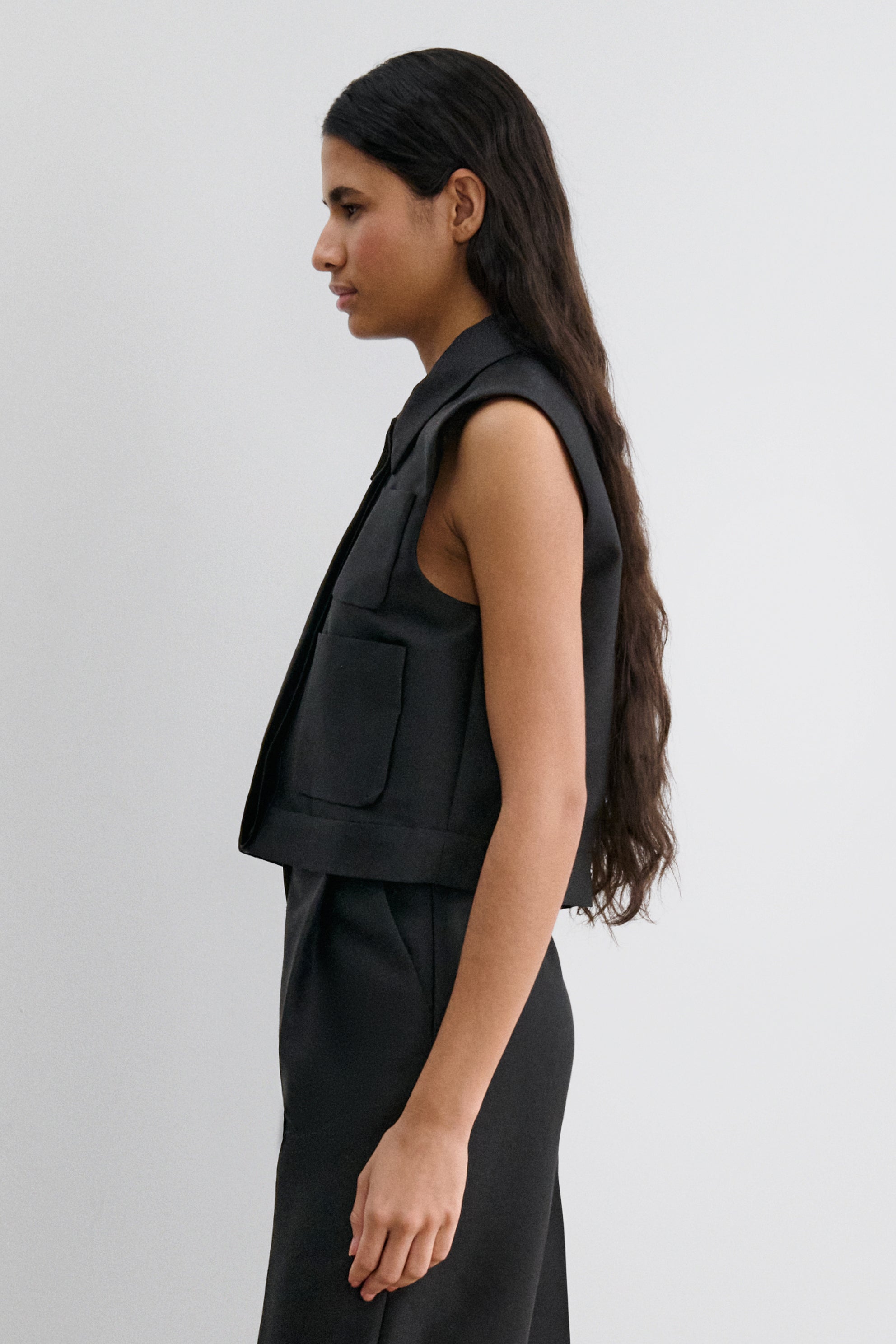 Rachel Comey Clothing|Accessories Hanley Vest Sky Blue