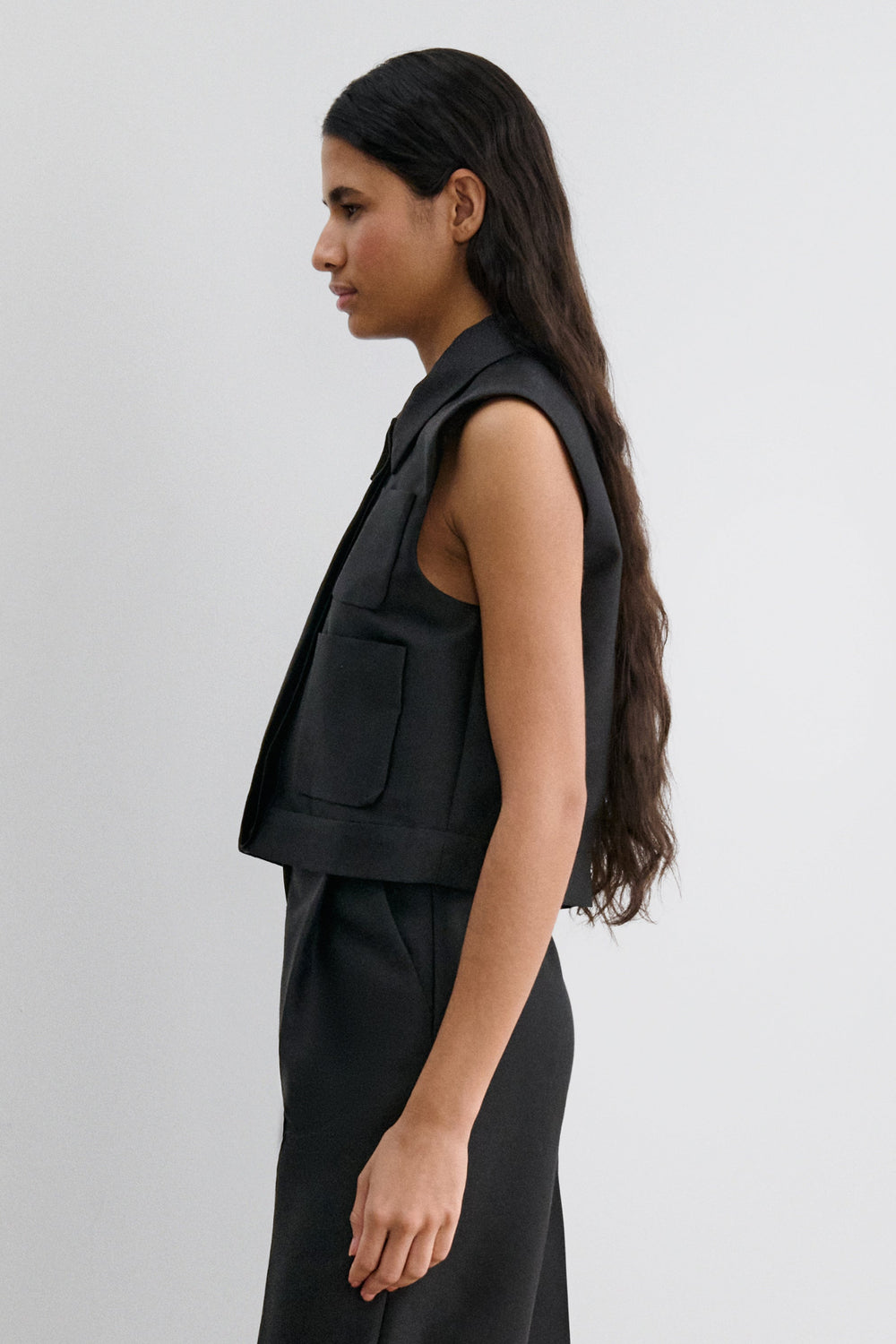 Rachel Comey Clothing|Accessories Hanley Vest Sky Blue