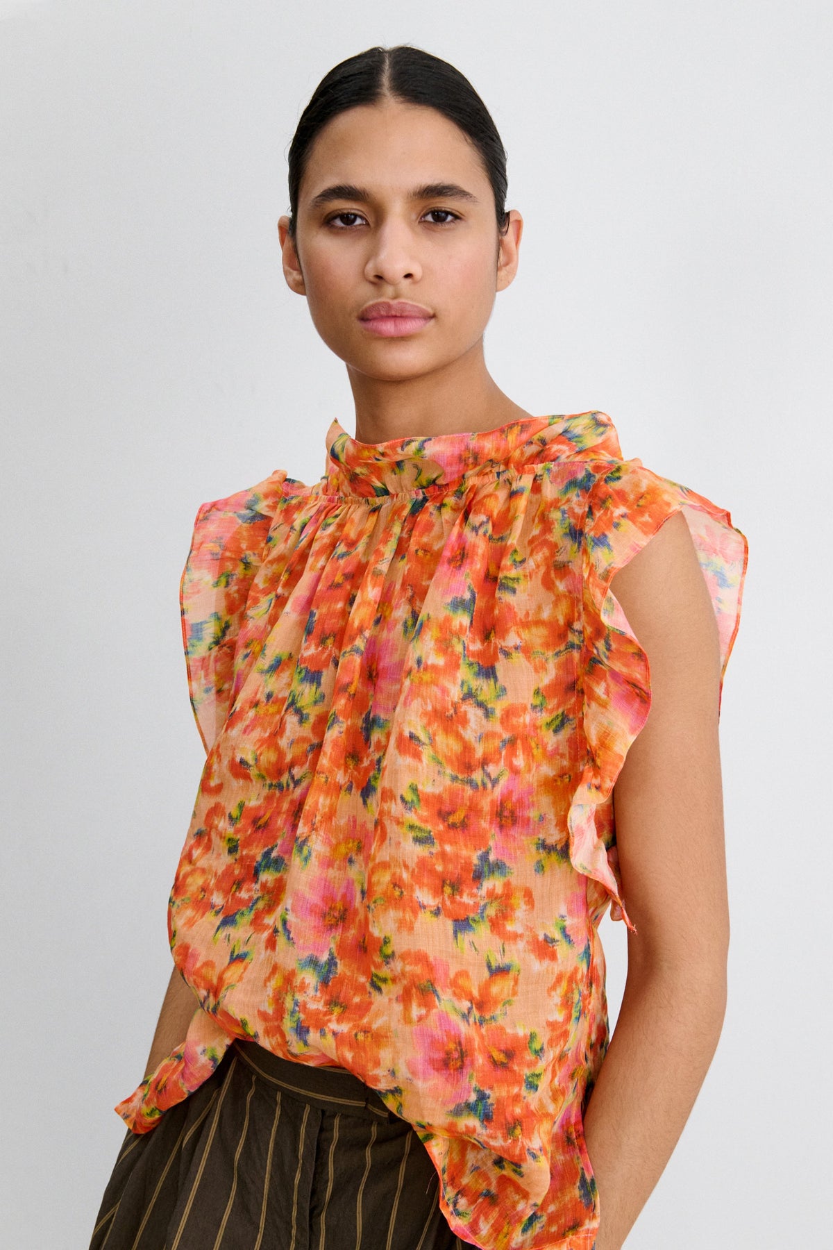 Rachel Comey Clothing New Via Top Orange