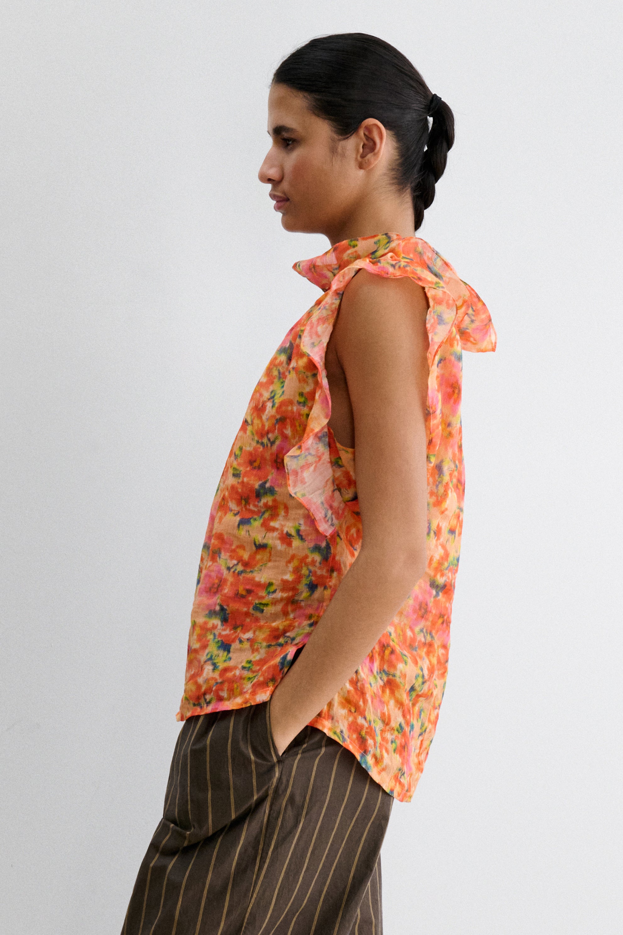 Rachel Comey Clothing New Via Top Orange