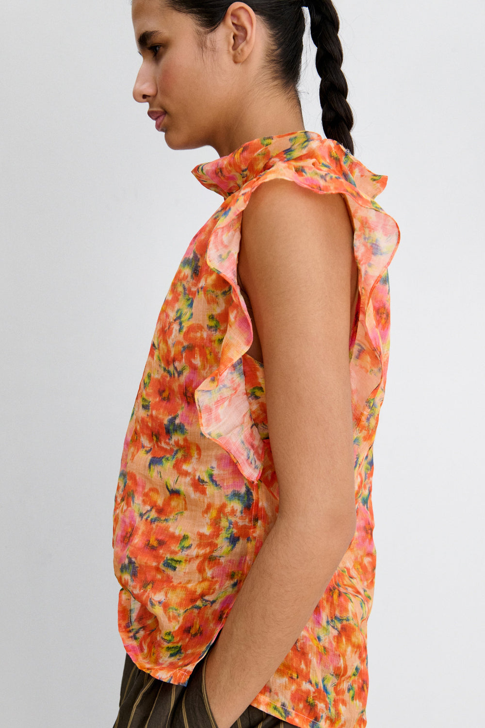 Rachel Comey Clothing New Via Top Orange