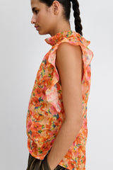 Rachel Comey Clothing New Via Top Orange