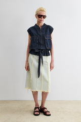 Rachel Comey Clothing|Denim Soliton Vest Raw Wash
