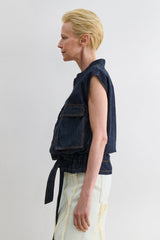 Rachel Comey Clothing|Denim Soliton Vest Raw Wash