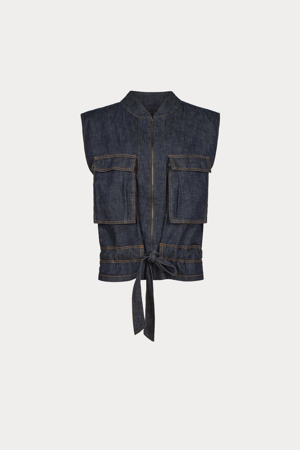 Rachel Comey Clothing|Denim Soliton Vest Raw Wash