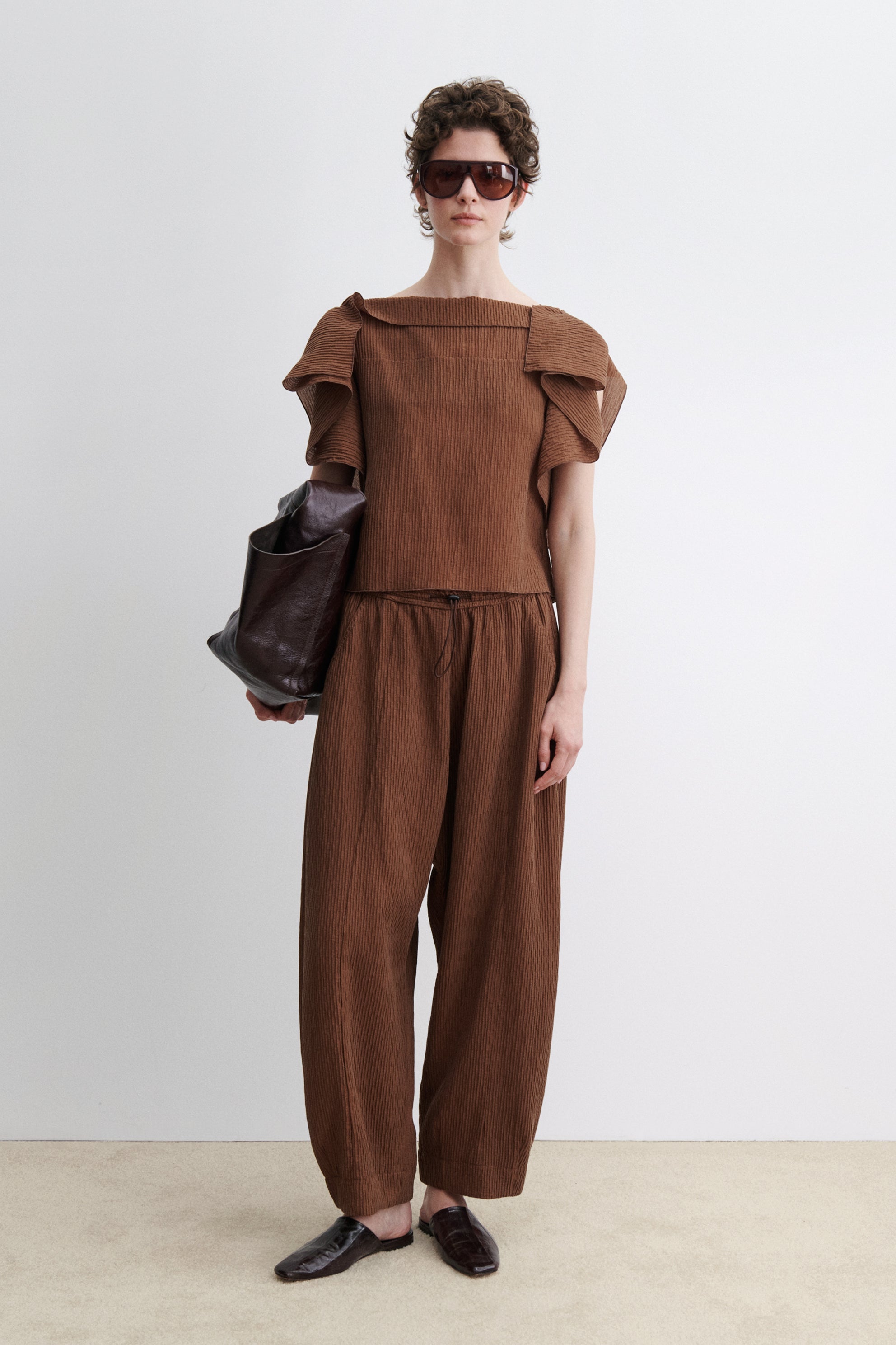 Rachel Comey Clothing Rivera Top Light Peach