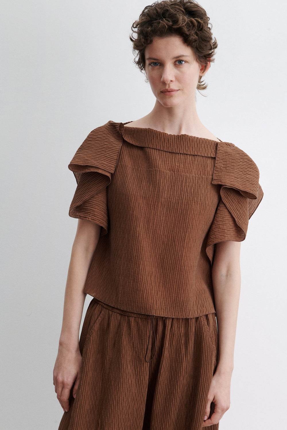 Rachel Comey Clothing Rivera Top Light Peach