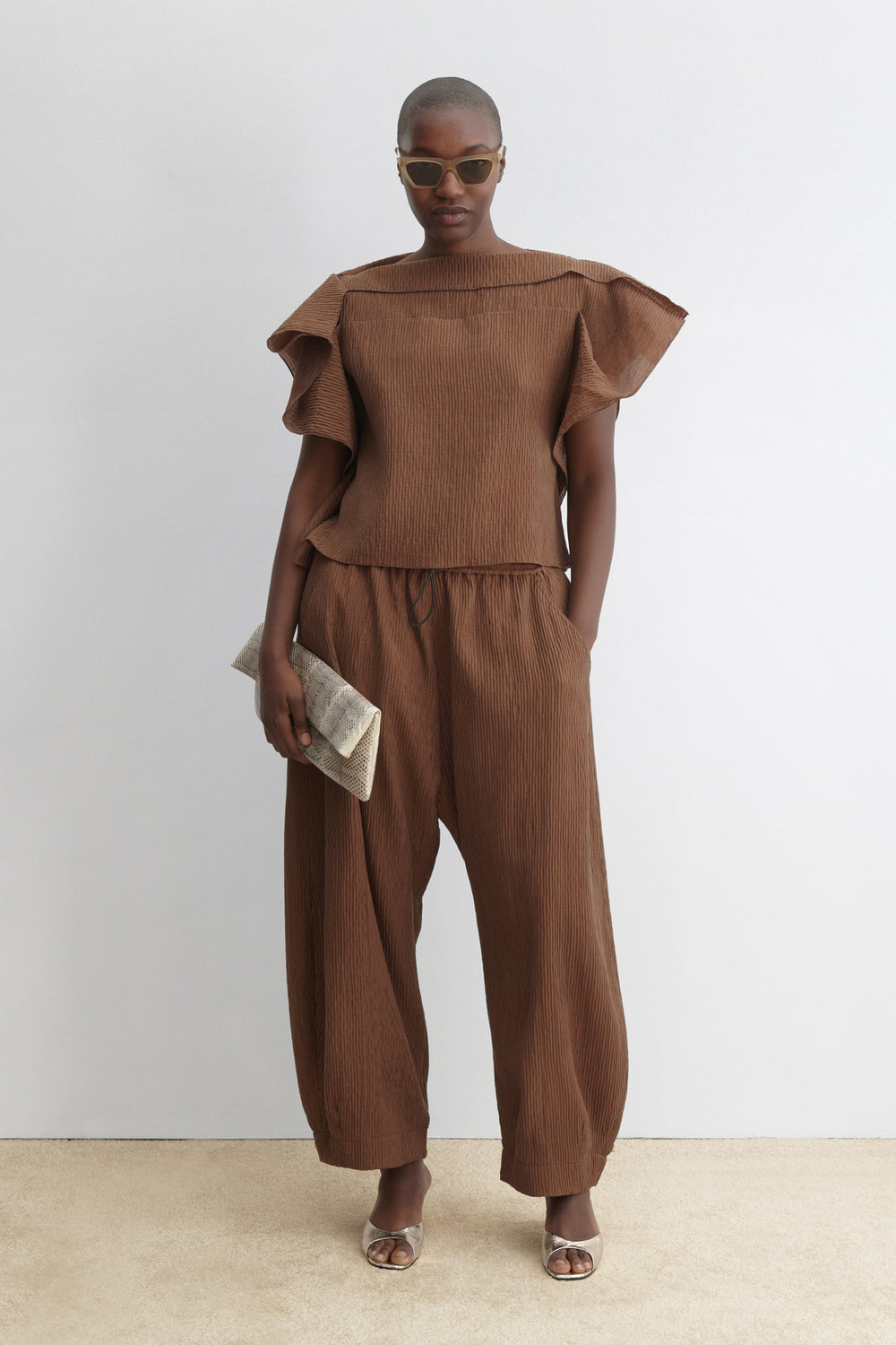 Rachel Comey Clothing Rivera Top Light Peach