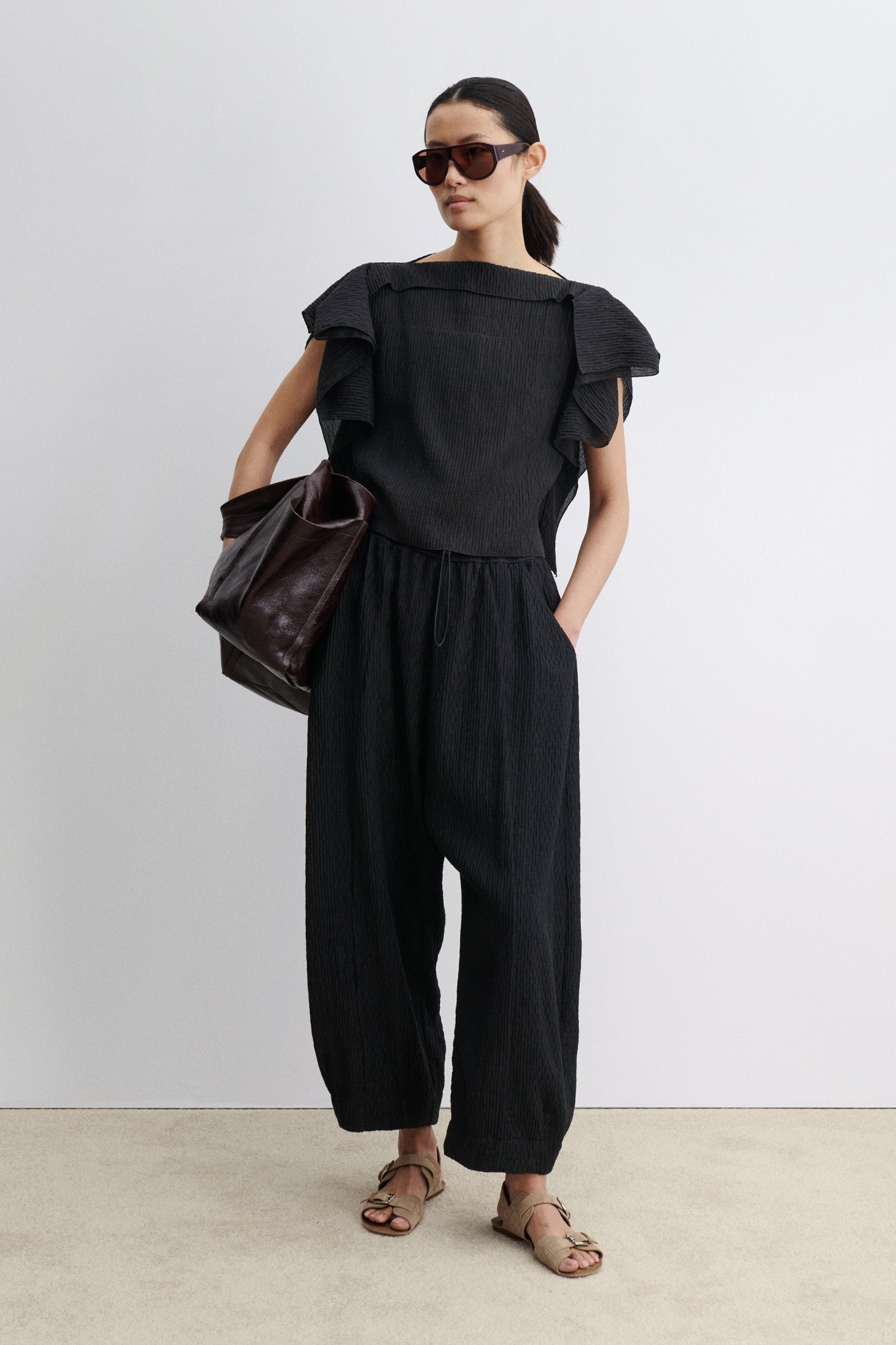 Rachel Comey Clothing Rivera Top Light Peach
