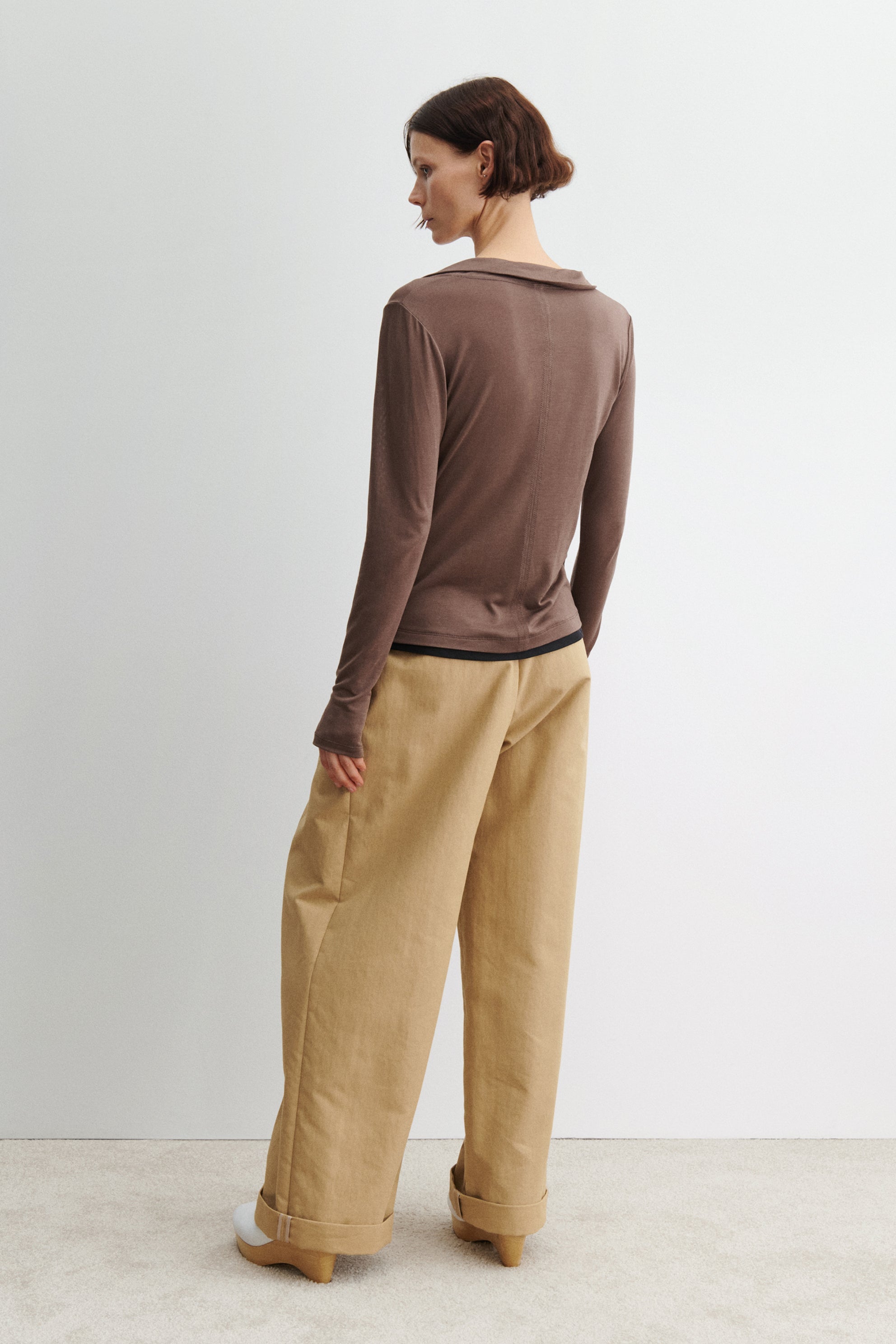 Rachel Comey Clothing Houlston Polo Grey Melange