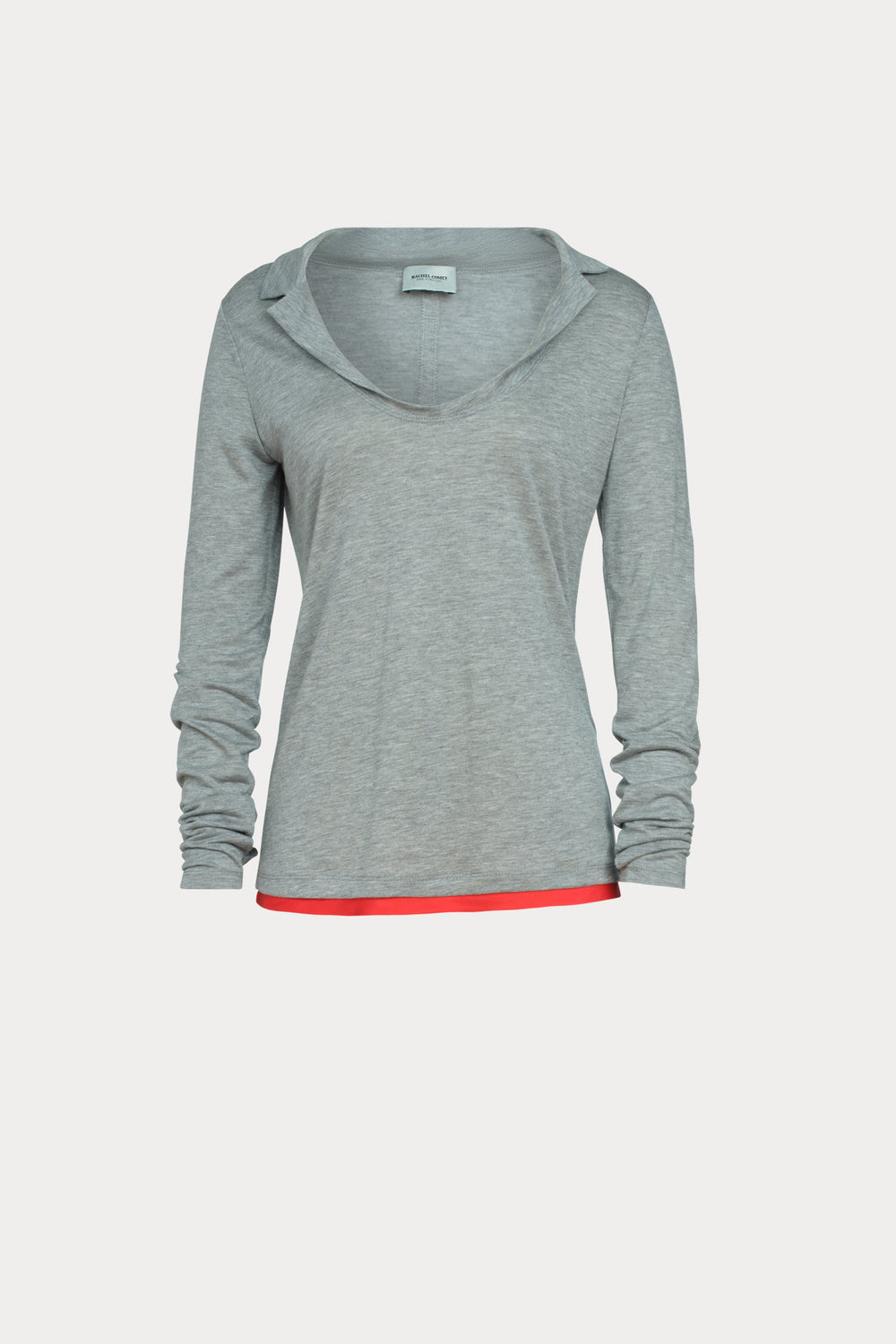 Rachel Comey Clothing Houlston Polo Grey Melange