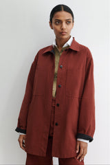 Rachel Comey Clothing Irvine Shirt Garnet