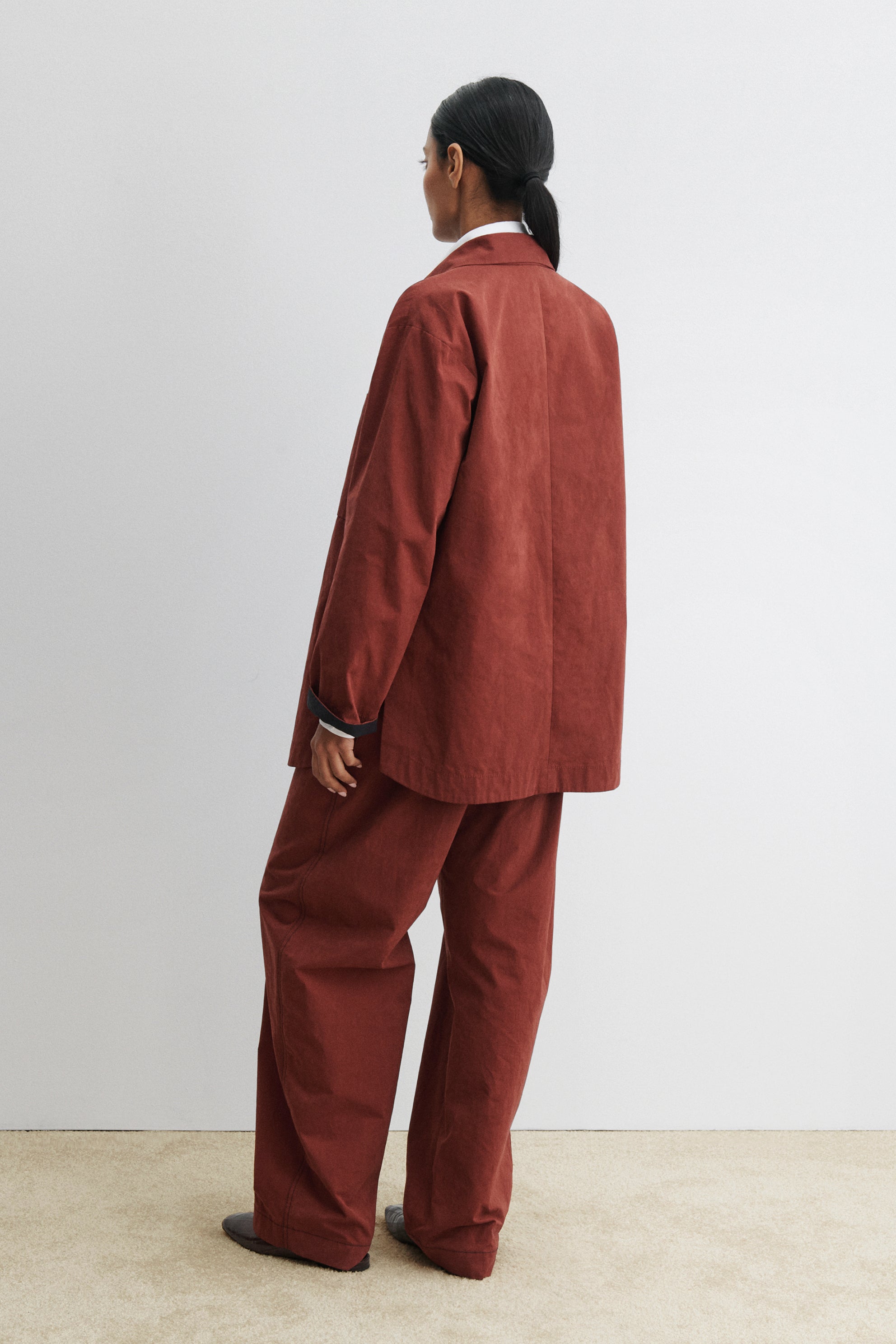 Rachel Comey Clothing Irvine Shirt Garnet