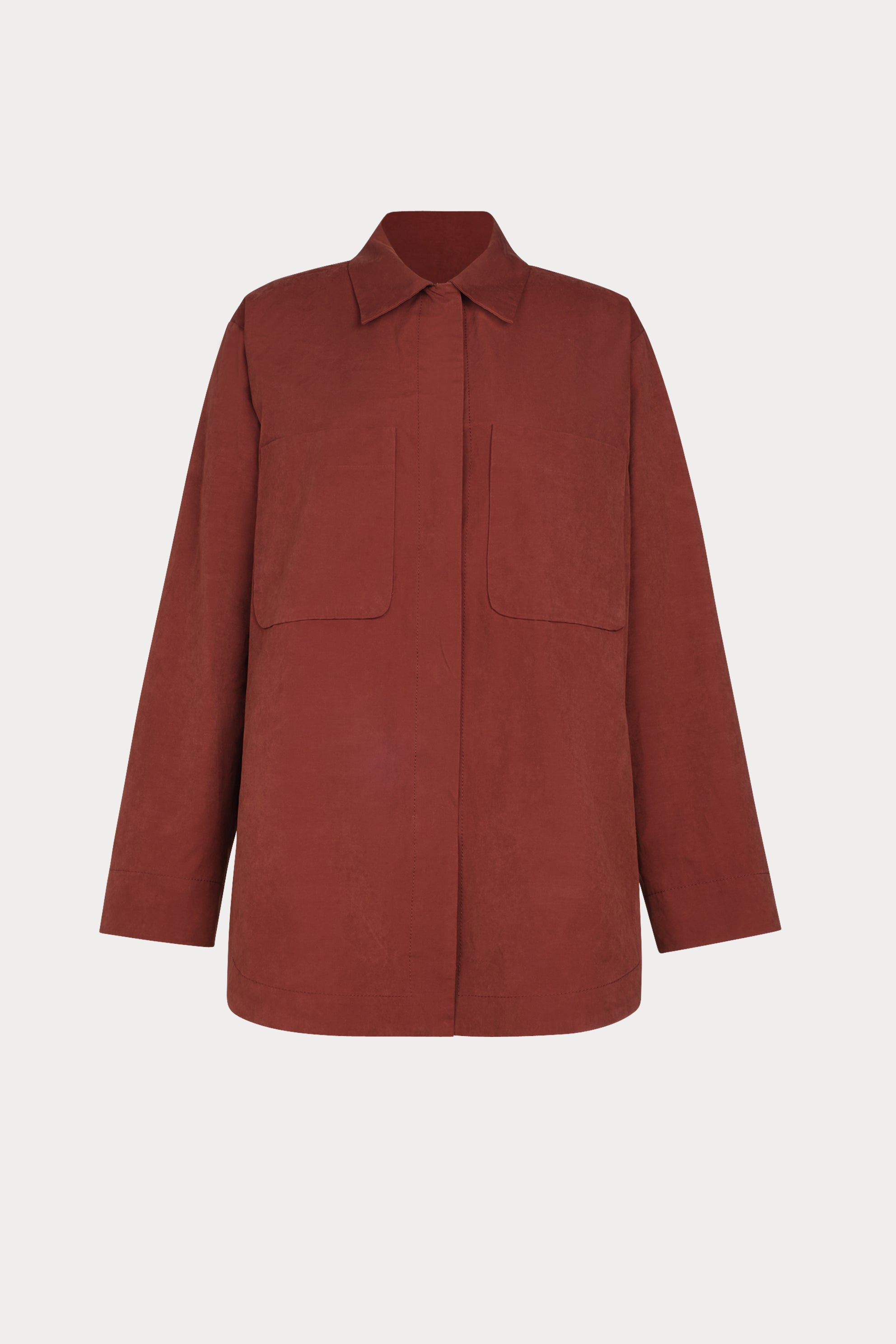 Rachel Comey Clothing Irvine Shirt Garnet