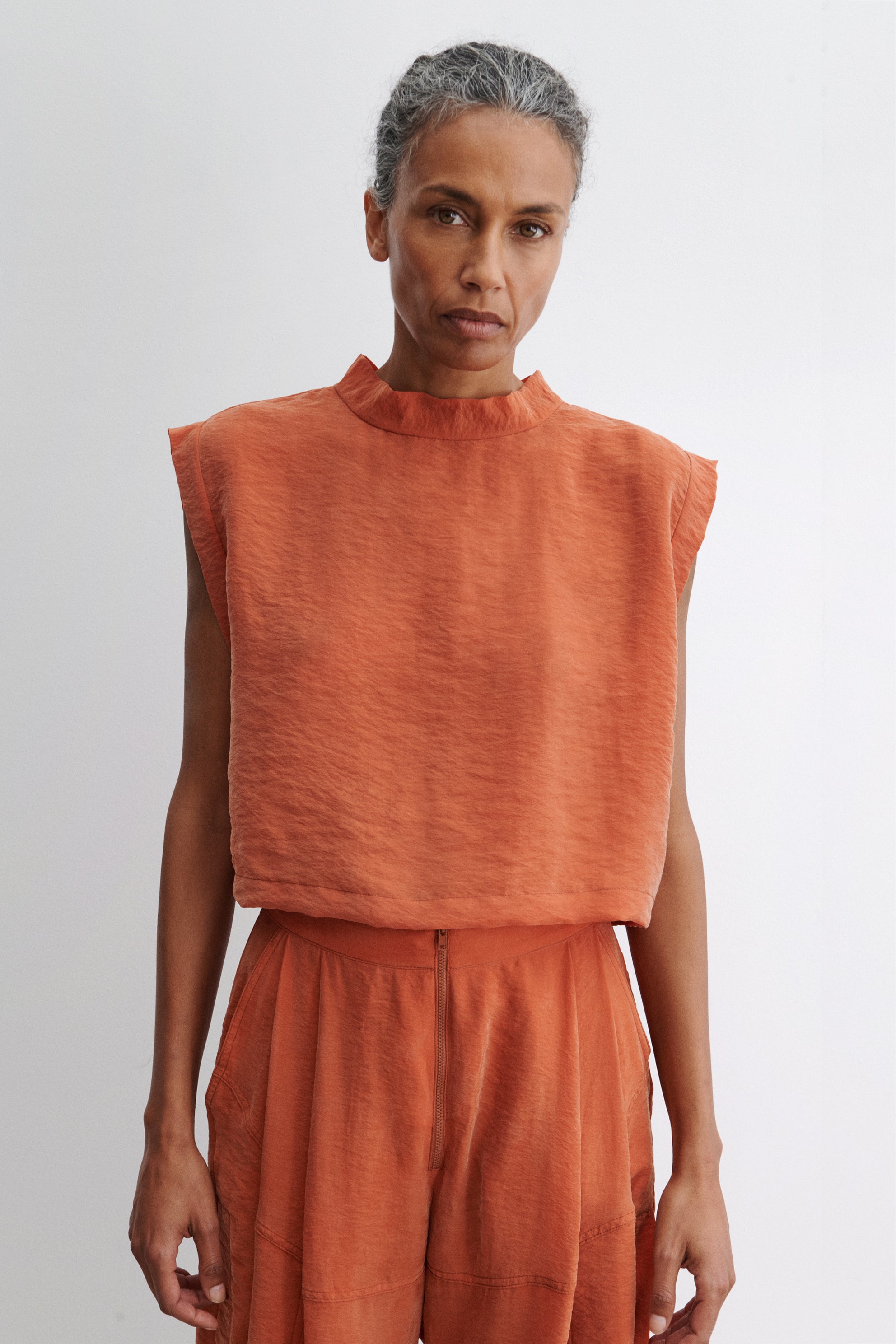 Rachel Comey Clothing Bacchus Top Terracotta