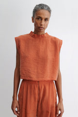 Rachel Comey Clothing Bacchus Top Terracotta
