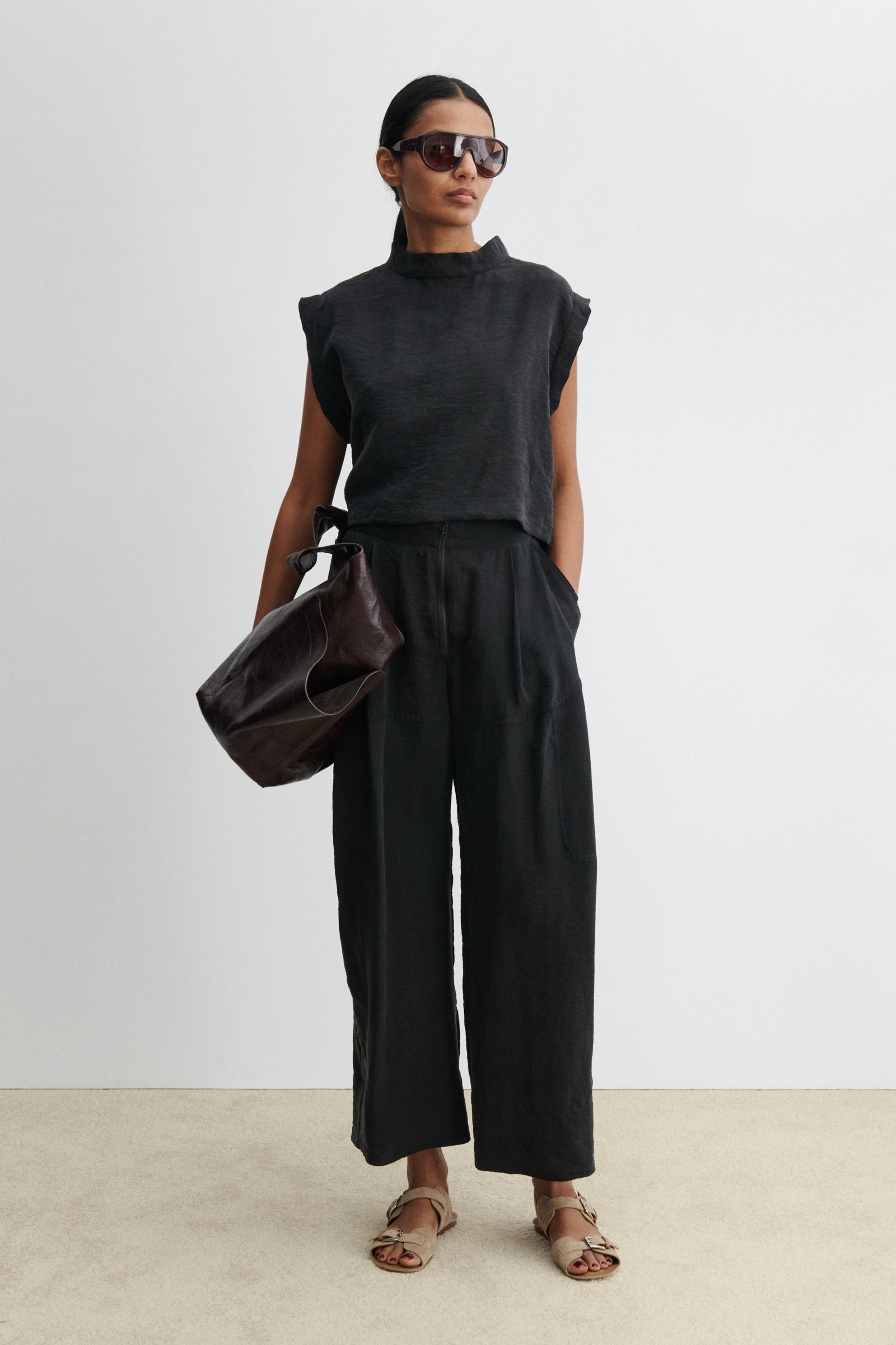 Rachel Comey Clothing Bacchus Top Terracotta