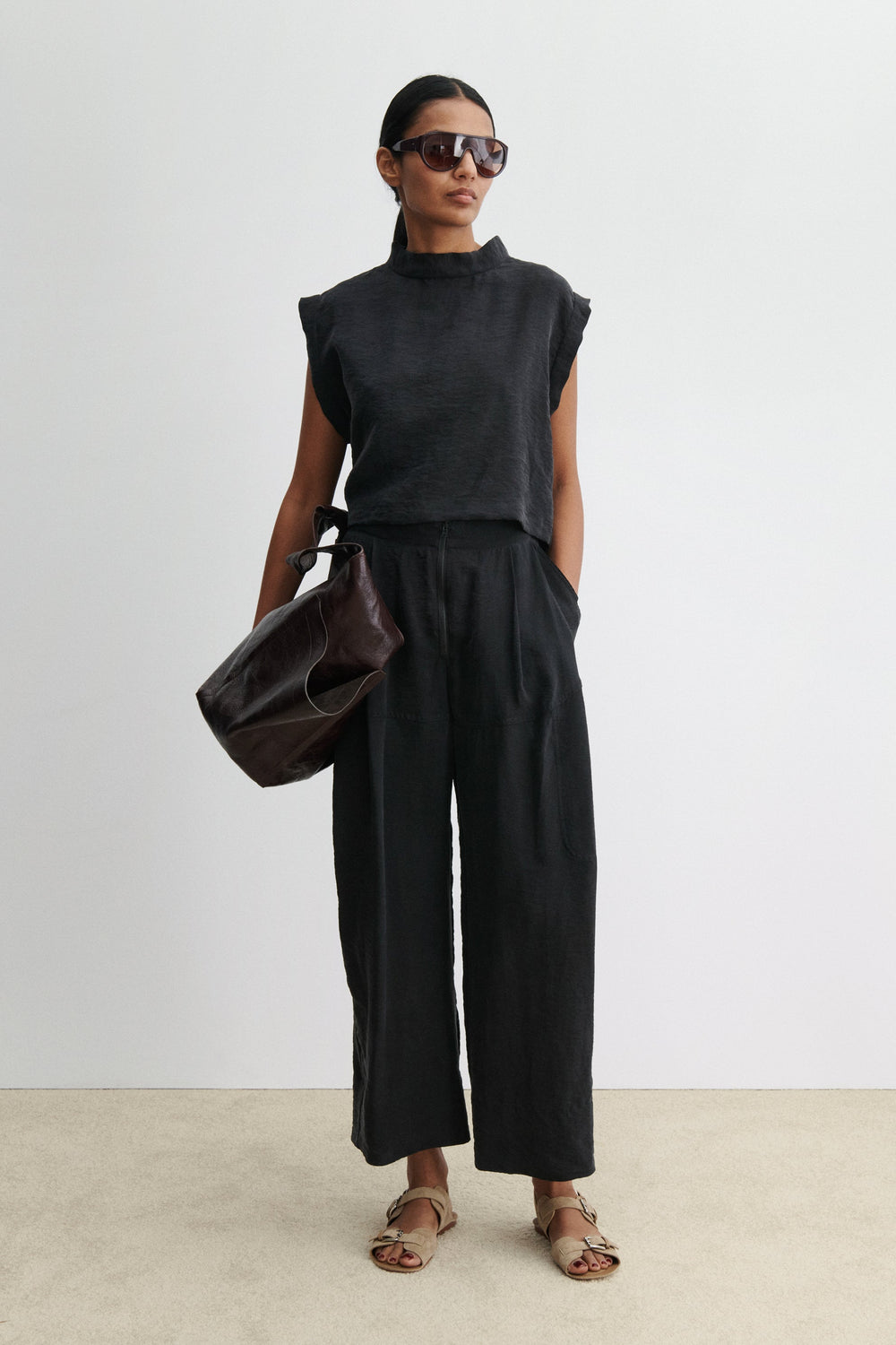 Rachel Comey Clothing Bacchus Top Terracotta
