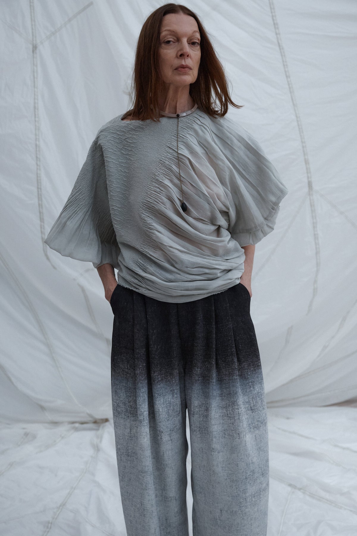 Rachel Comey Clothing Caves Top Dove