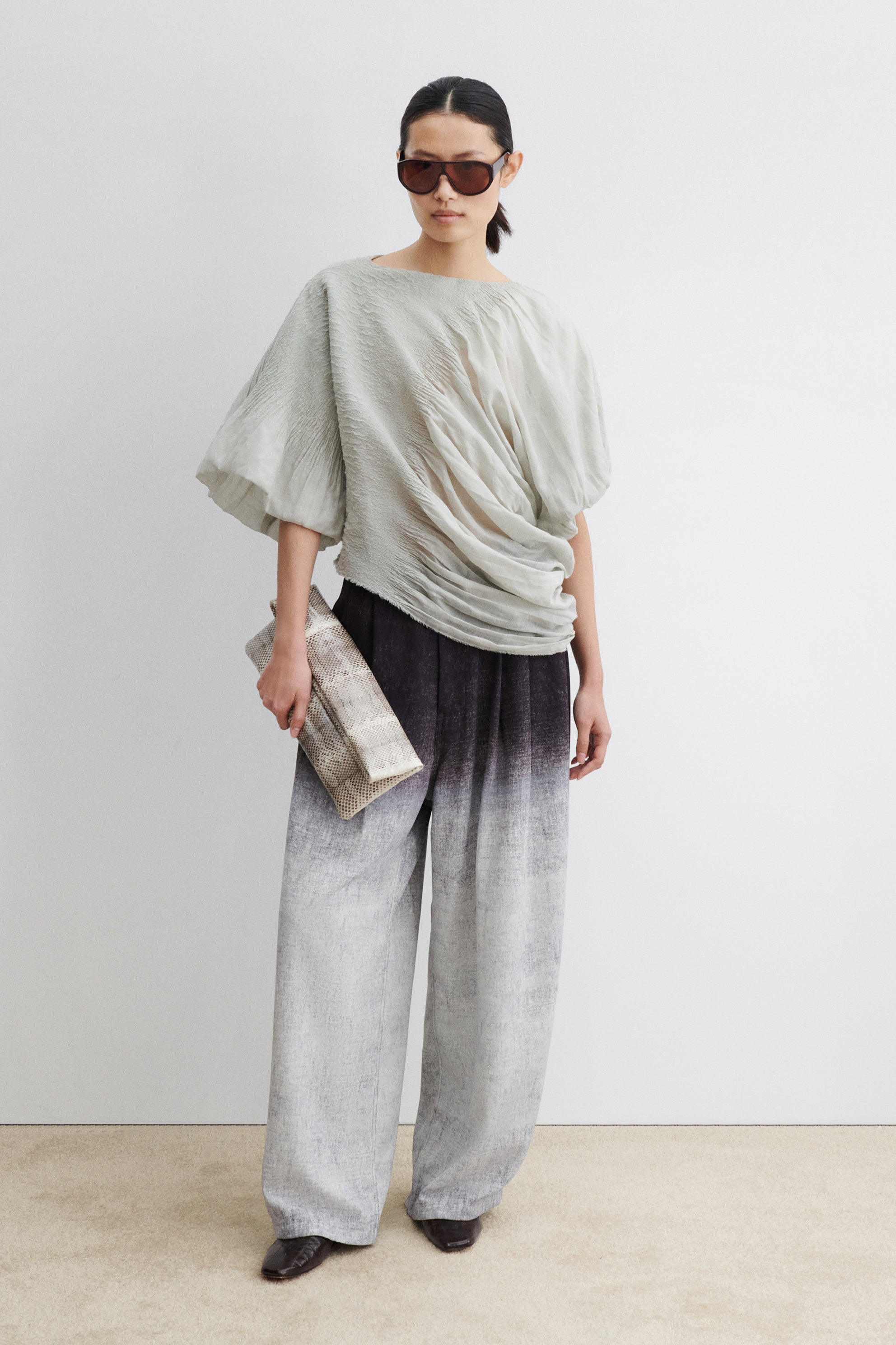 Rachel Comey Clothing Caves Top Dove