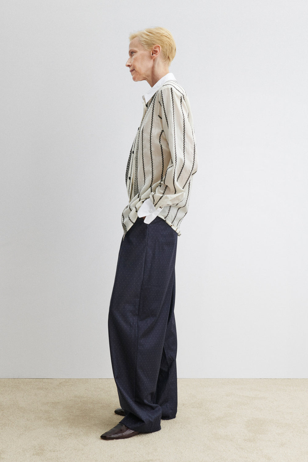 Rachel Comey Clothing Fioretti Shirt Dobby Stripe
